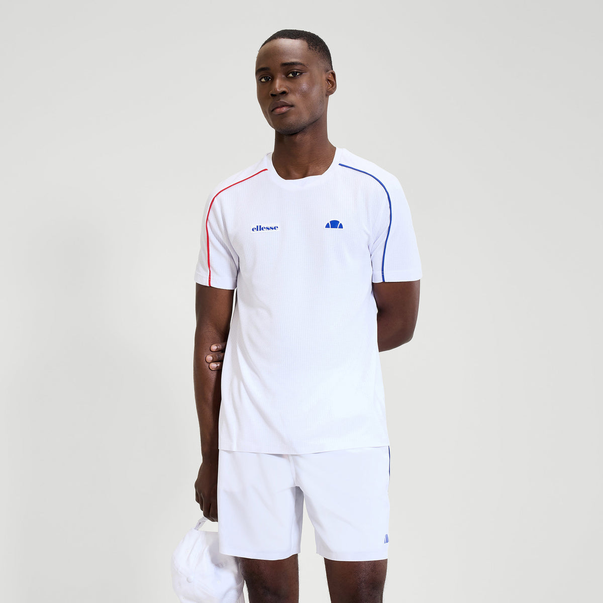 Ellesse Mapperley T-shirt Heren-Wit