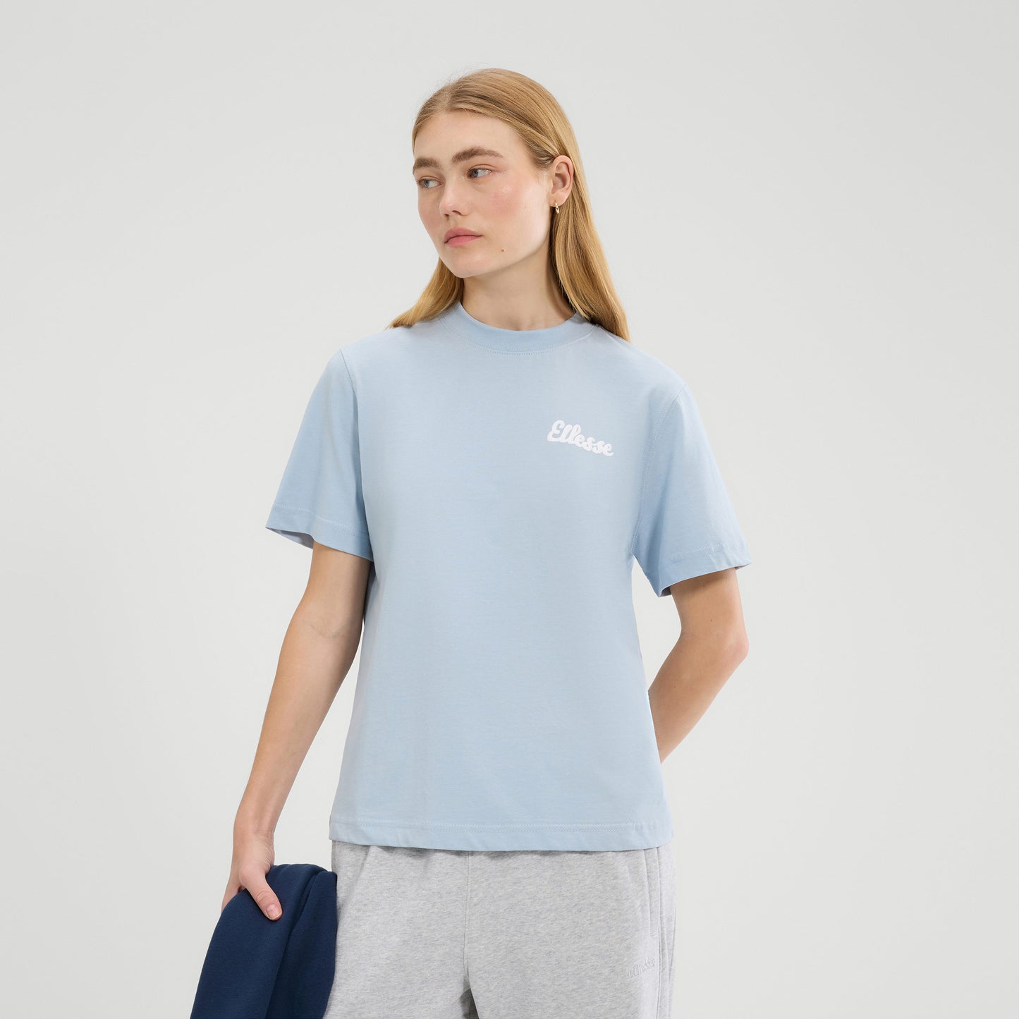 Ellesse Soffio T-shirt Femmes-Bleu Clair,Blanc