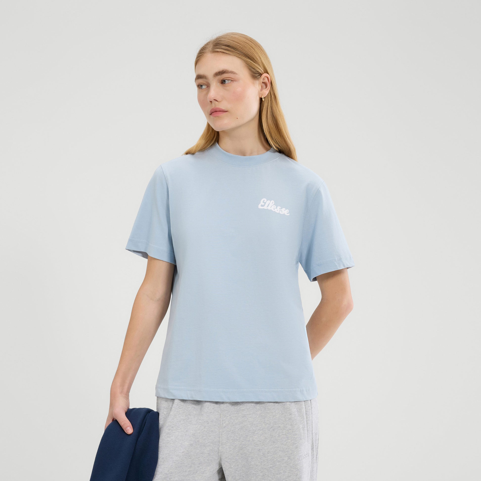 Ellesse Soffio T-shirt Femmes-Bleu Clair,Blanc