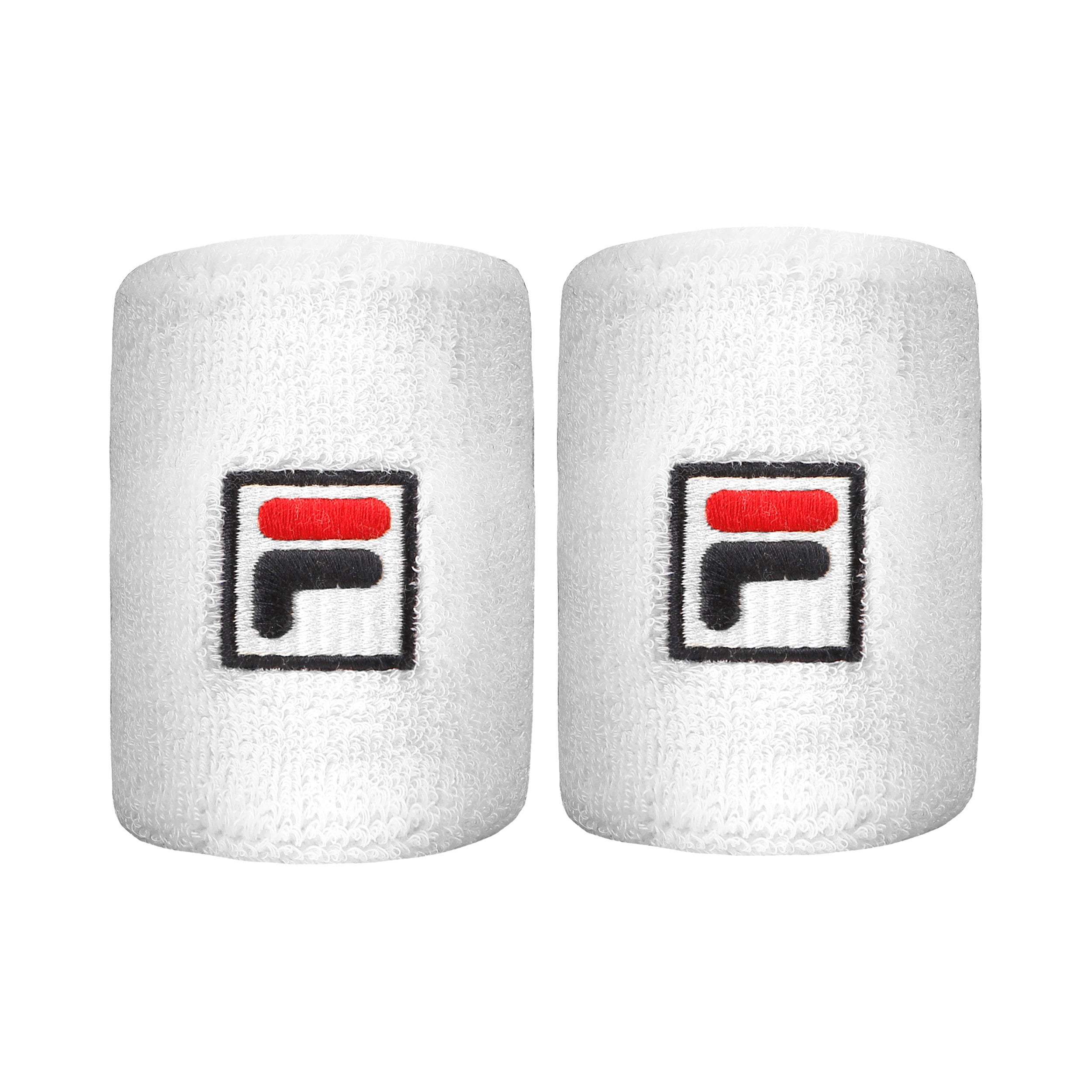 Fila Osten Zweetband Verpakking 2 stuks Unisex - wit, blauw