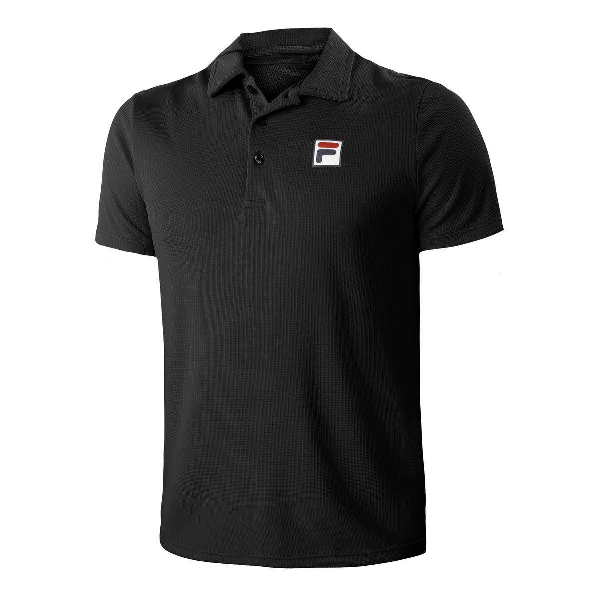 Fila Maurice Polo Heren - zwart, grijs