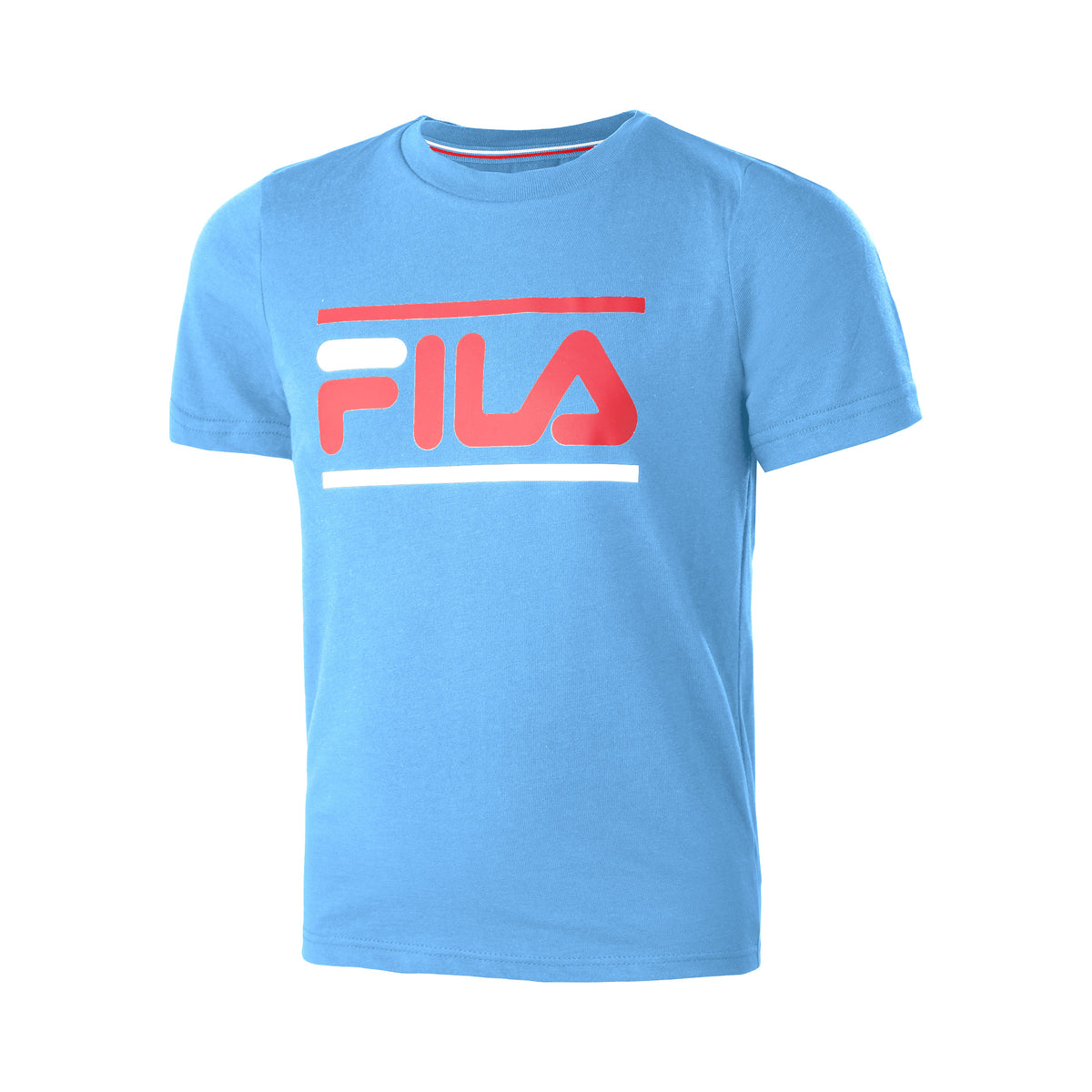 Fila Chris T-shirt Garçons - bleu, rouge