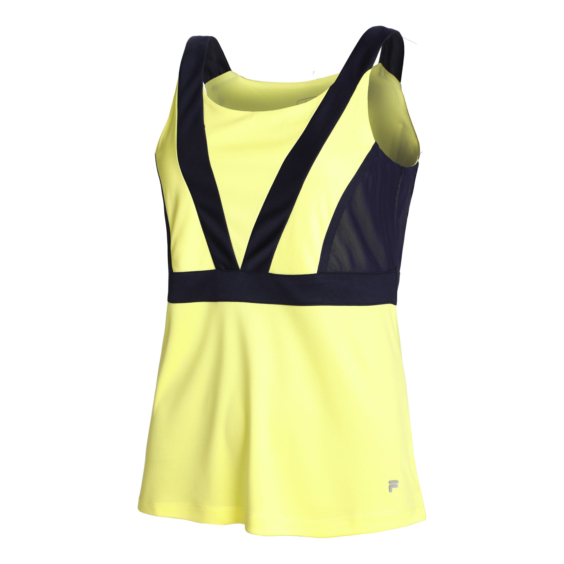 Fila Elisa Tanktop Dames-Geel,Donkerblauw