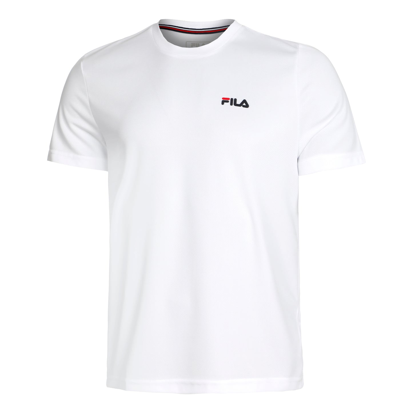 Fila Logo Small T-shirt Heren-Wit