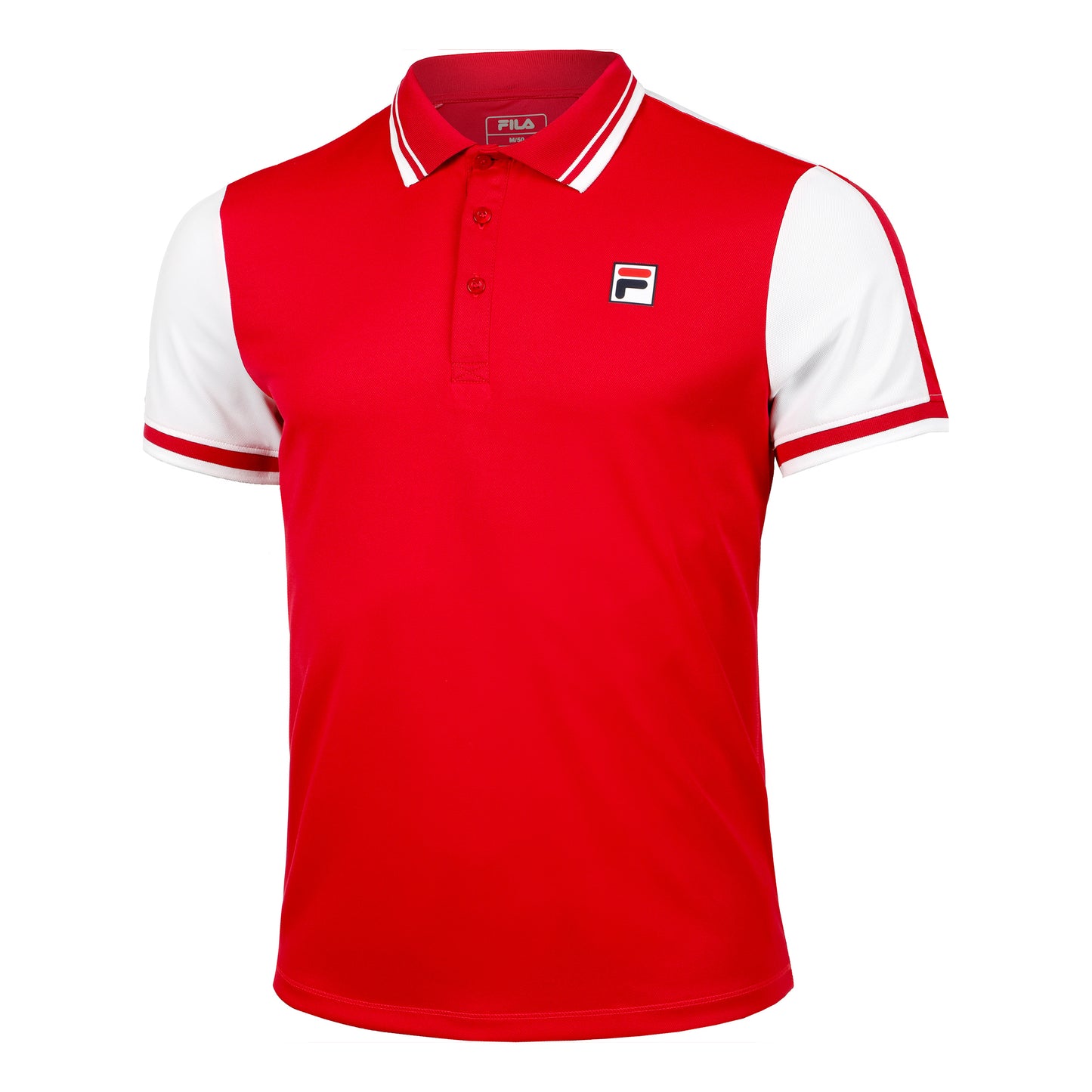 Fila Allan Polo Heren - rood, wit
