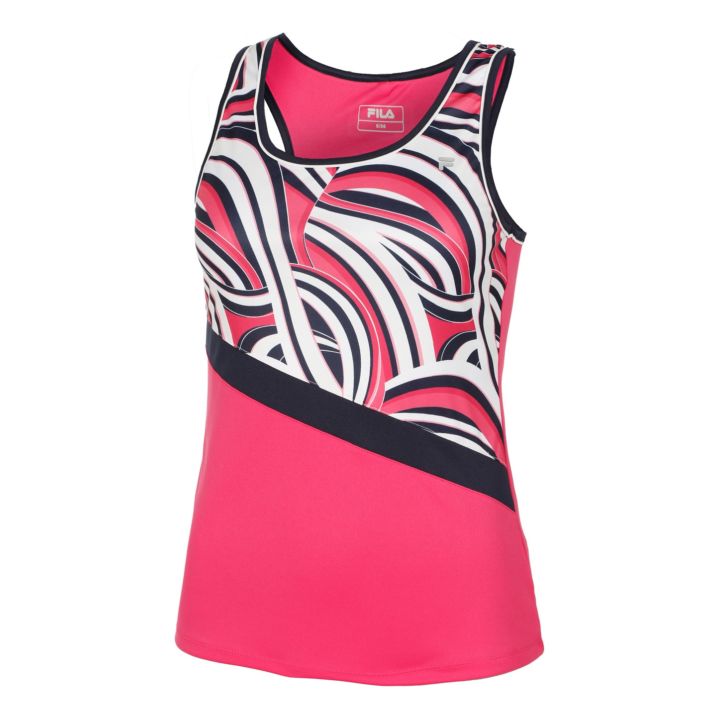 Fila Maria Tanktop Dames - pink, veelkleurig