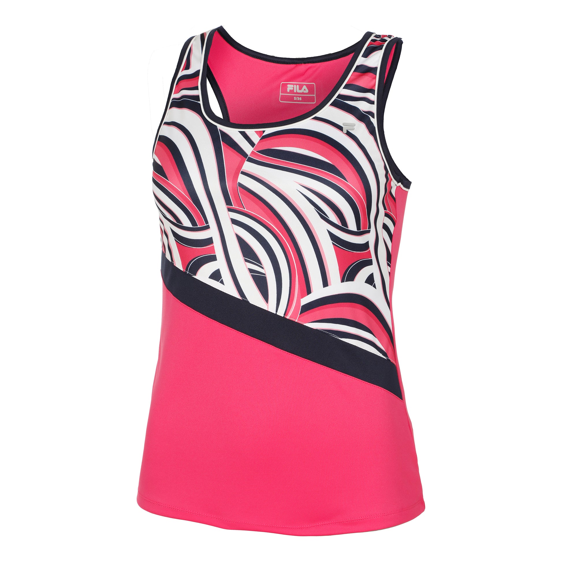 Fila Maria Tanktop Dames - pink, veelkleurig