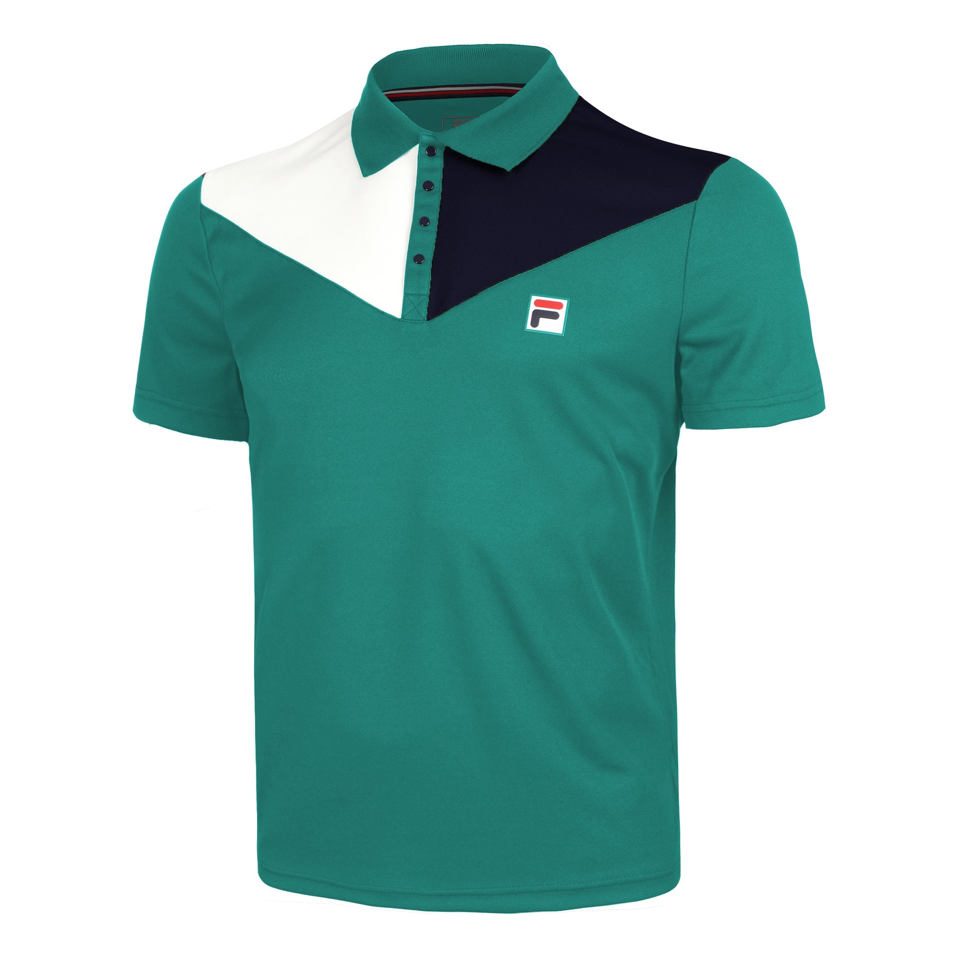 Fila Nilo Polo Hommes - vert, multicouleur