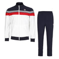 Bruno Trainingspak Heren-Wit,Rood