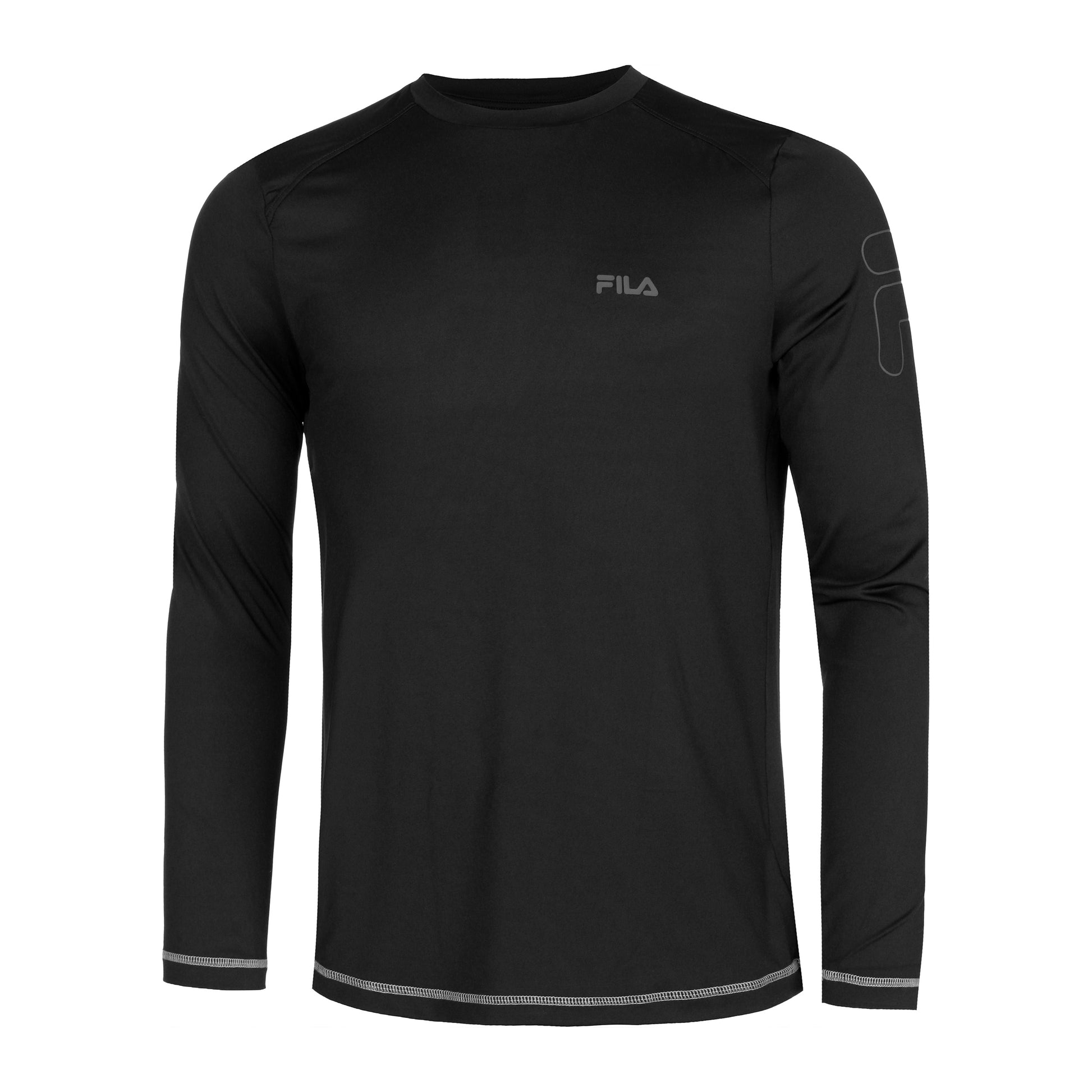 Fila Joris Haut manches longues Hommes - noir,