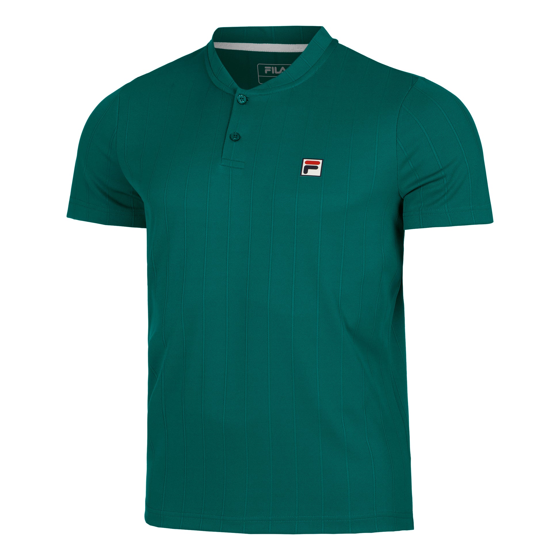 Fila Addison T-shirt Hommes - vert foncé,