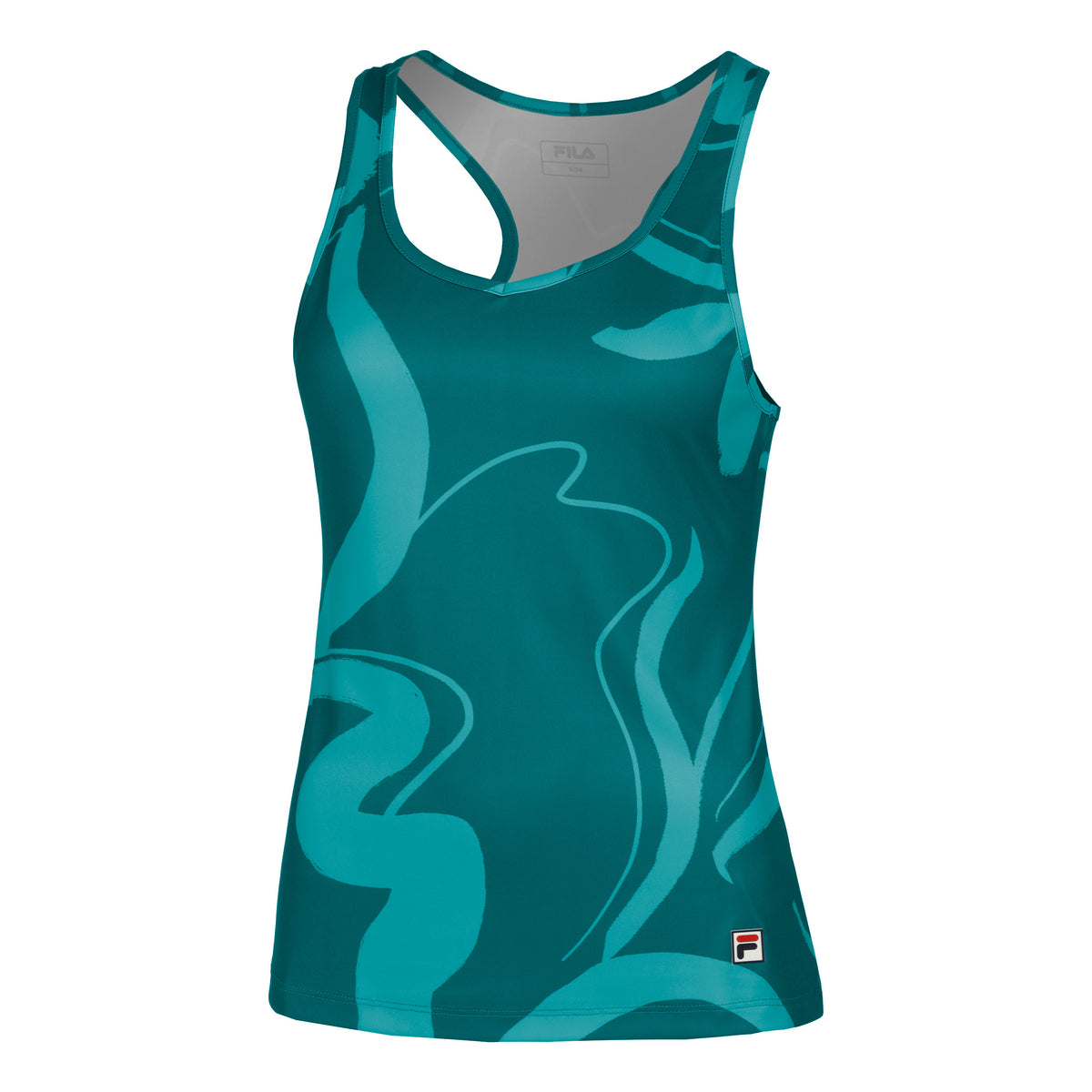 Fila Mila Tanktop Dames-Groen,Turkoois