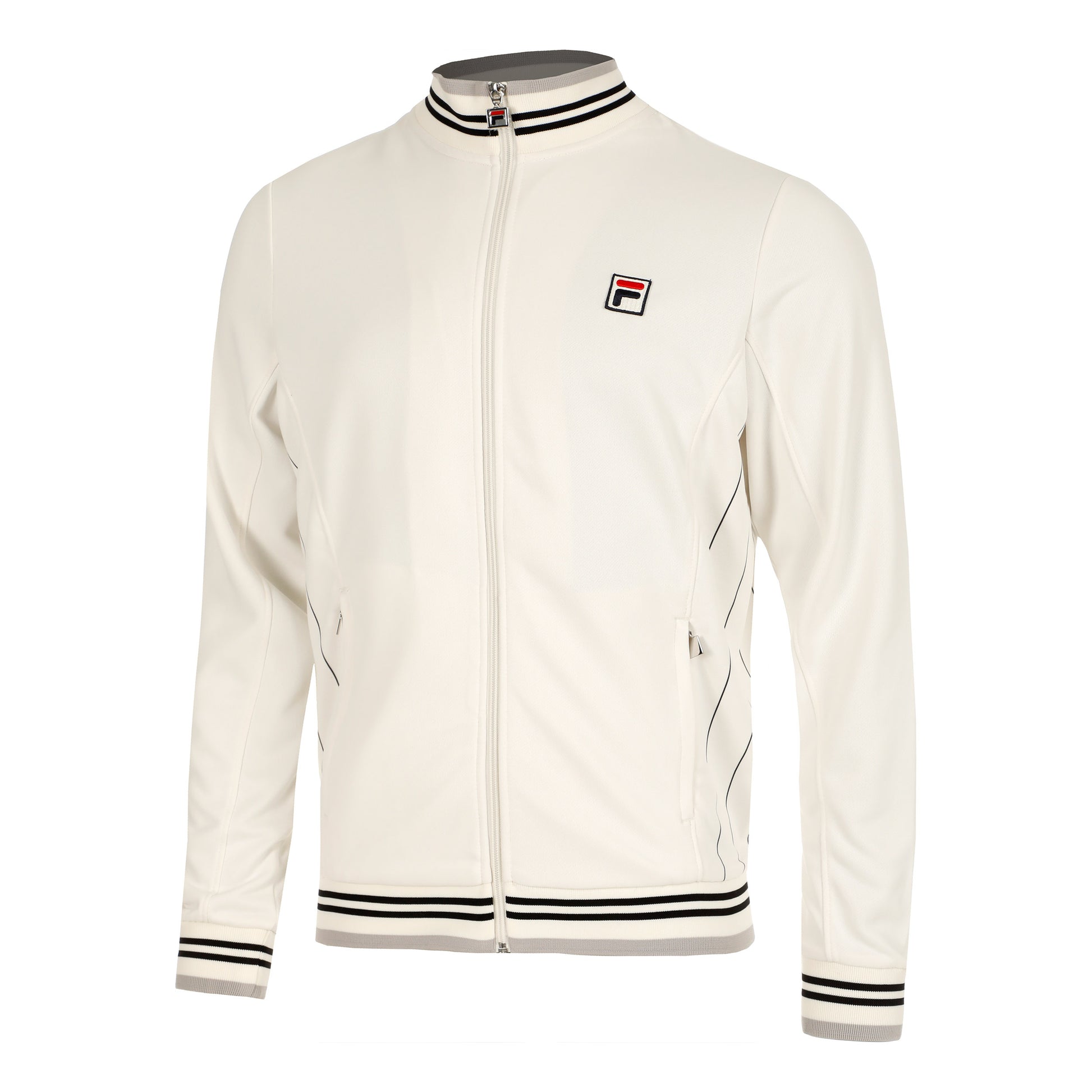 Fila Björn Trainingsjack Heren - wit,