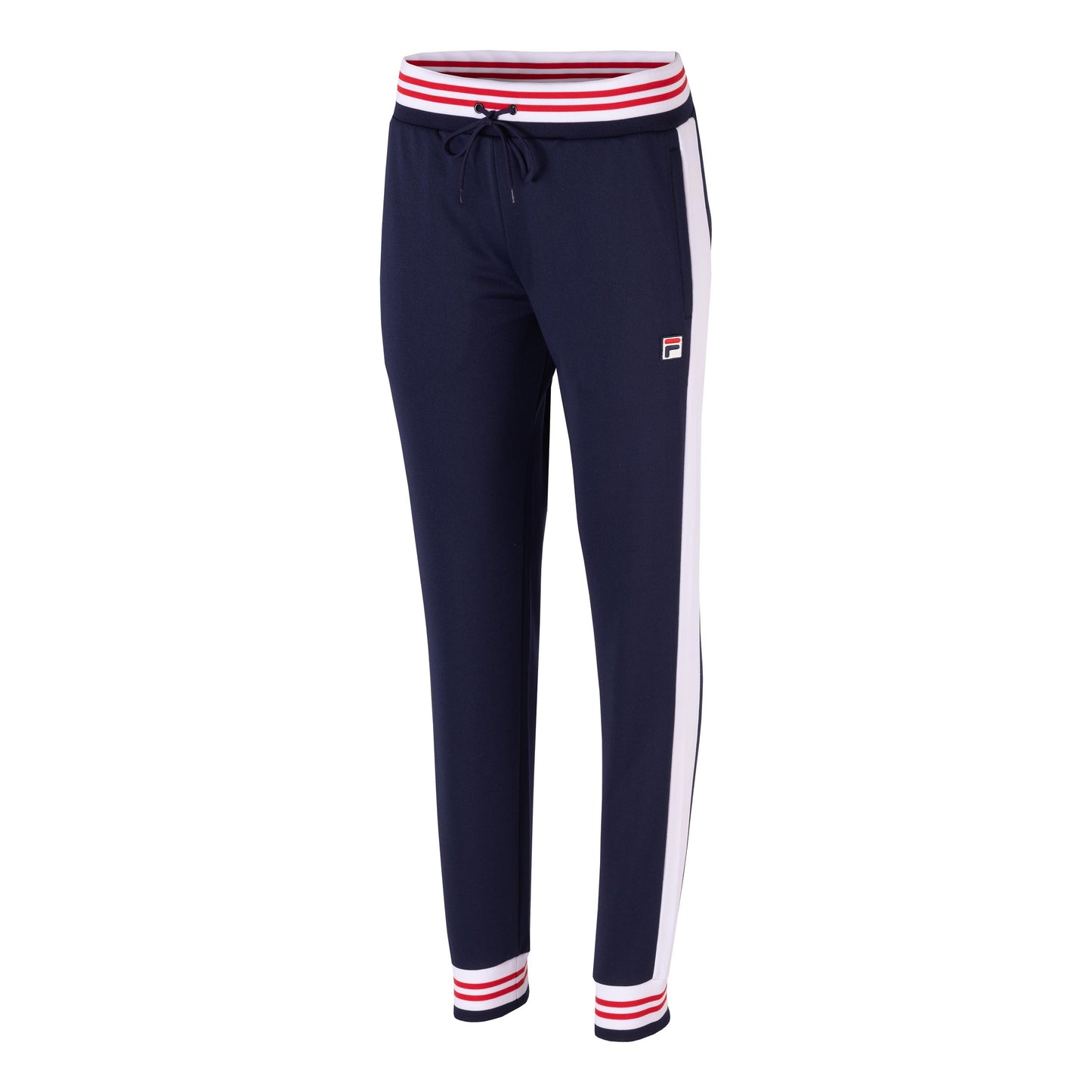 Fila Bame Trainingsbroek Heren-Donkerblauw,Wit