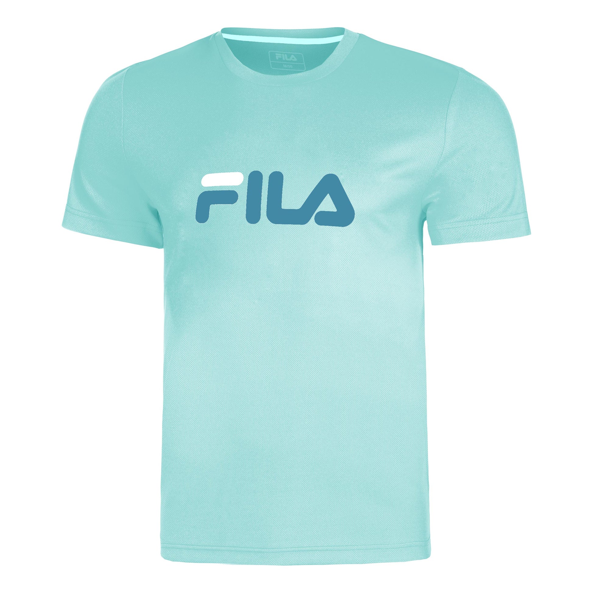 Fila Logo T-shirt Hommes-Mint