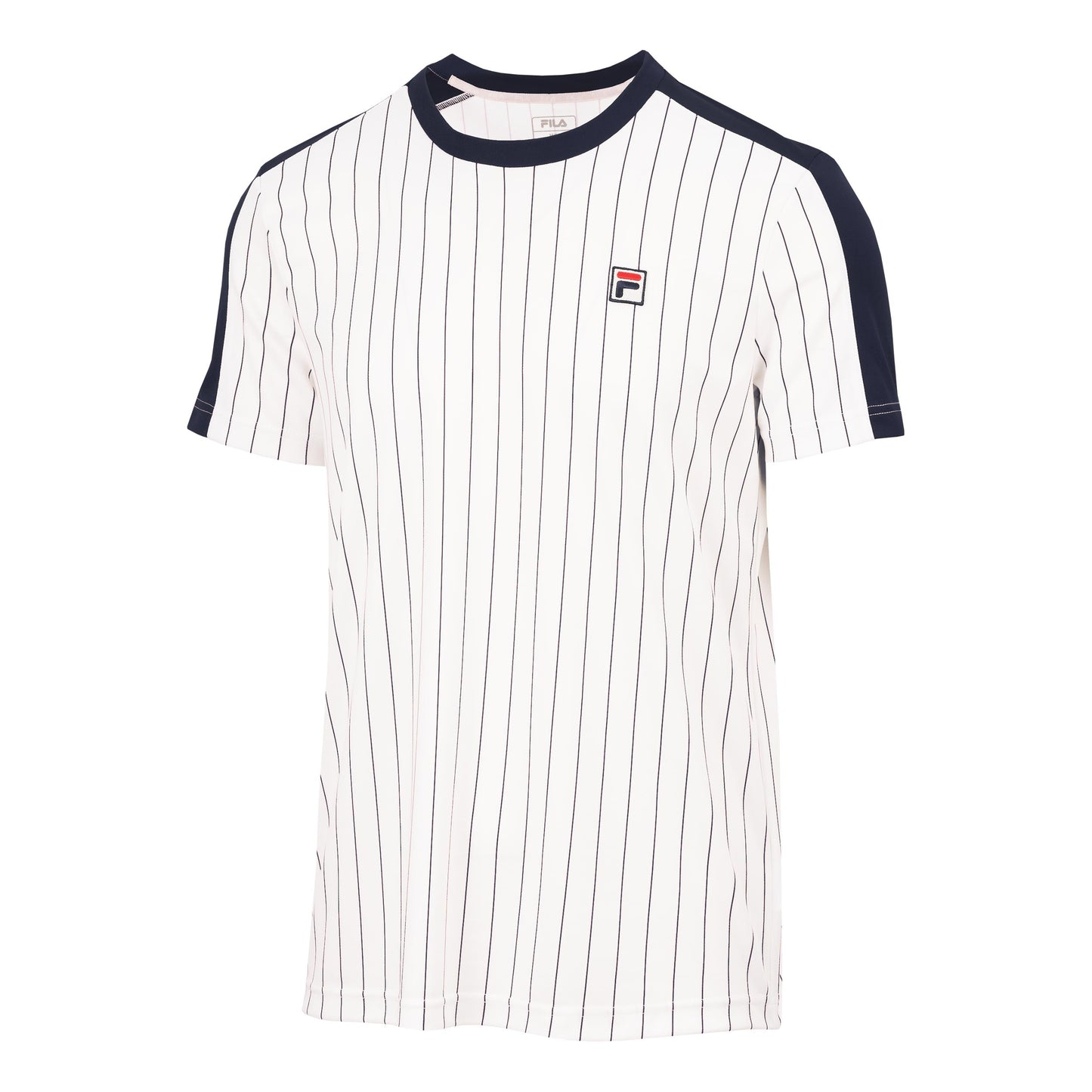 Fila Stripes Jascha 2 T-shirt Heren - wit,
