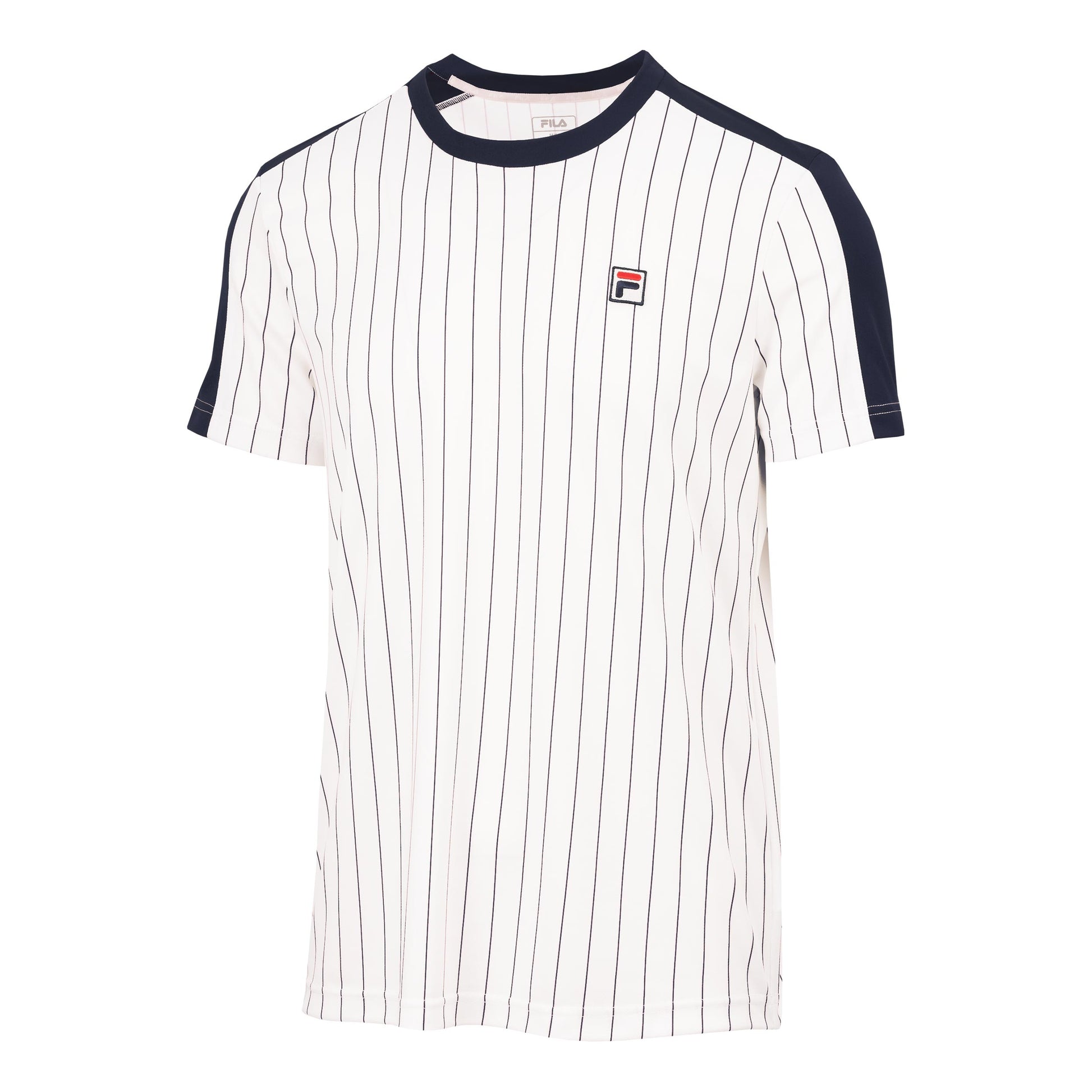 Fila Stripes Jascha 2 T-shirt Heren - wit,