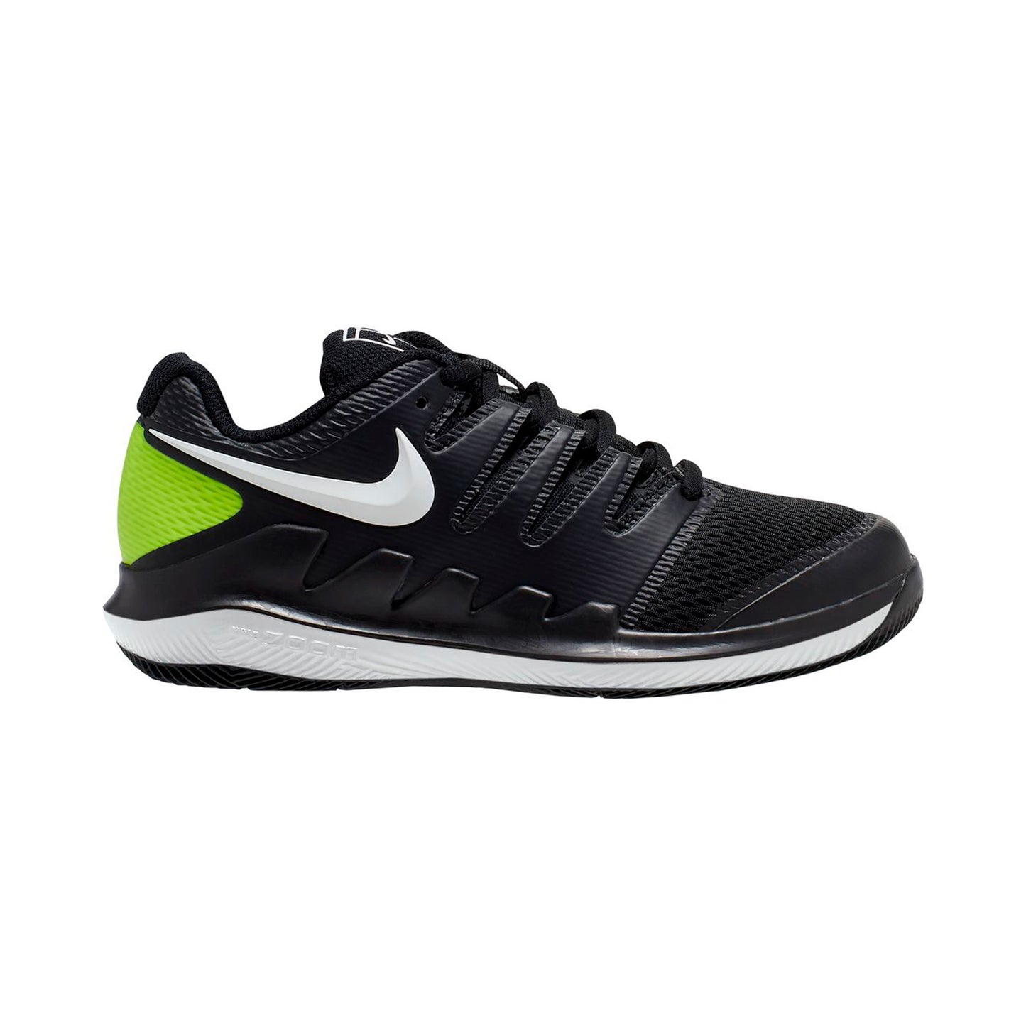 Nike Vapor X Allcourt schoen Kinderen-zwart, wit