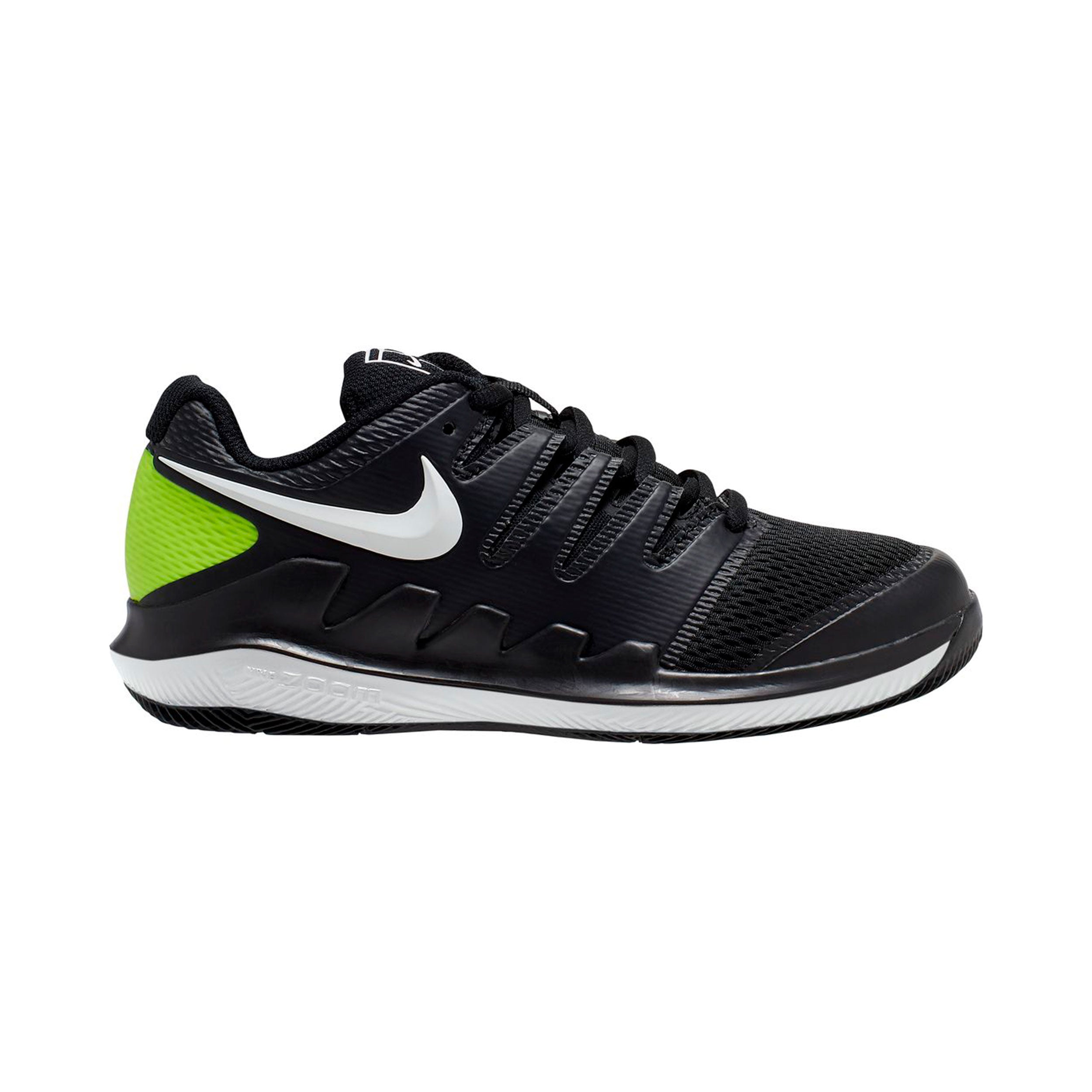 Nike Vapor X Allcourt schoen Kinderen-zwart, wit