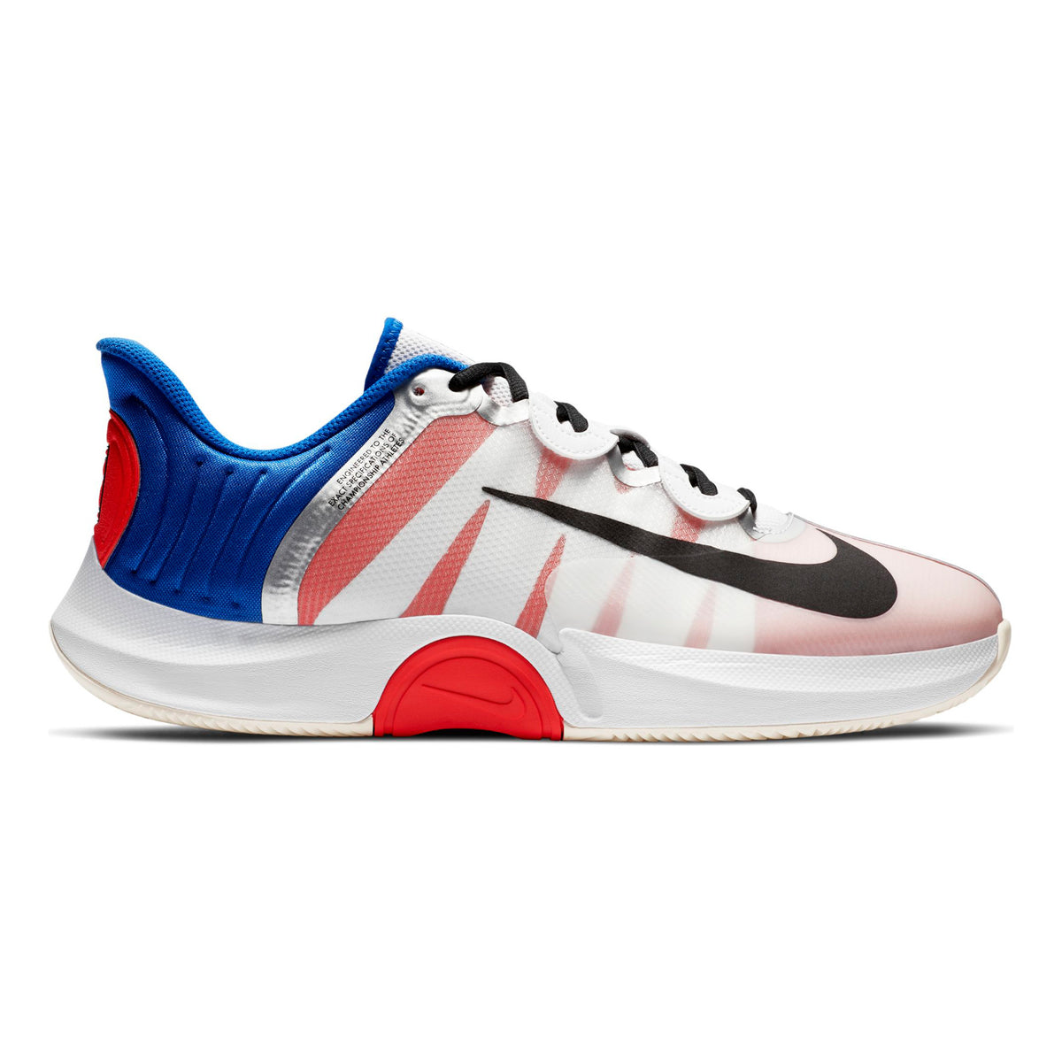 Nike Air Zoom GP Turbo Clay Gravelschoen Heren - wit, zwart