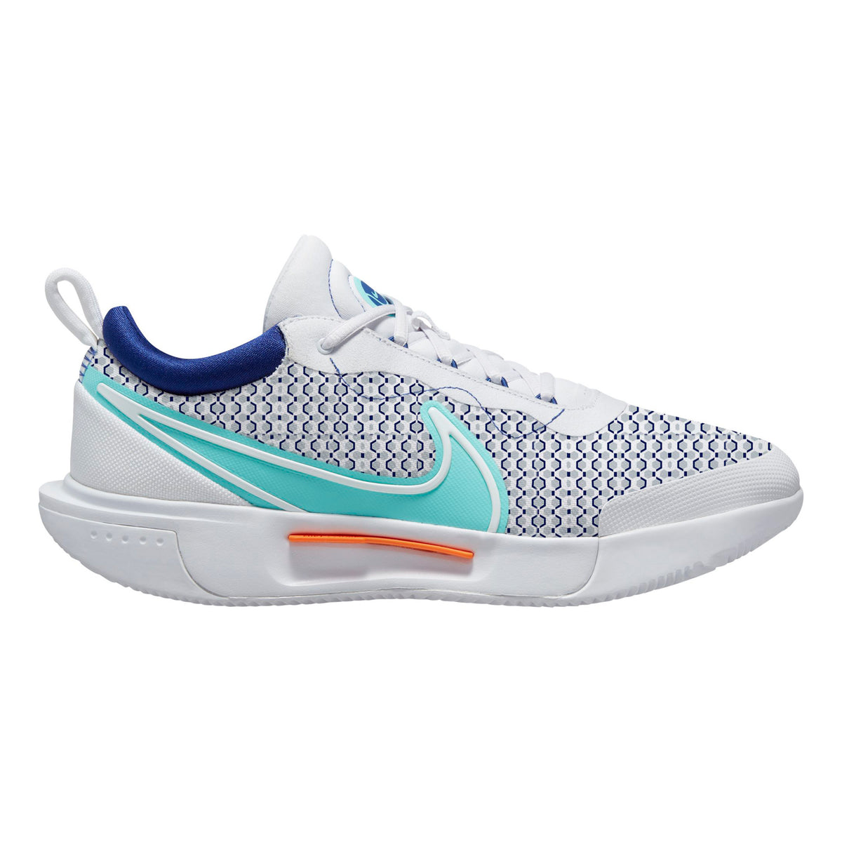 Nike Court Zoom Pro Gravelschoen Heren - wit, blauw