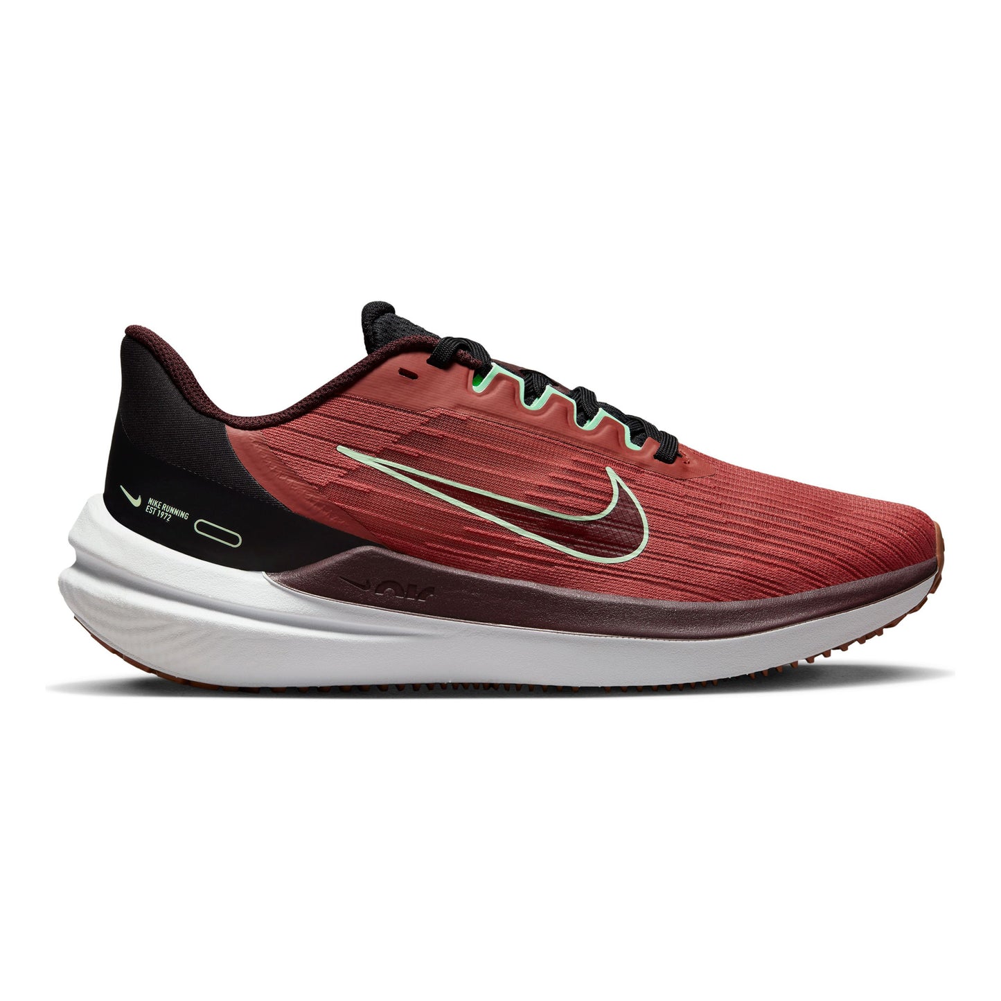 Nike Air Winflo 9 Neutrale Schoen Dames-Rood,Mint