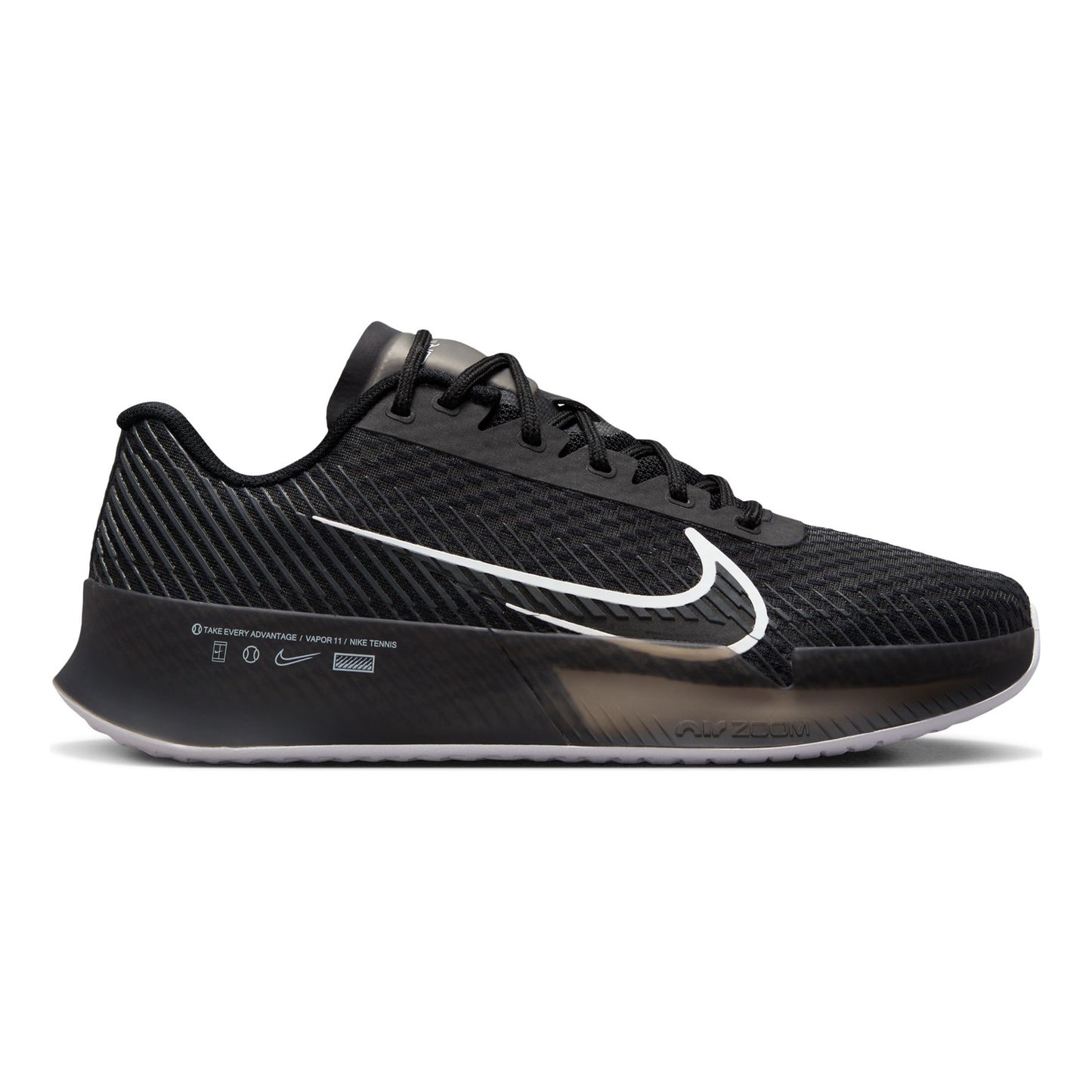 Nike Air Zoom Vapor 11 Chaussures toutes surfaces Femmes - noir, gris foncé