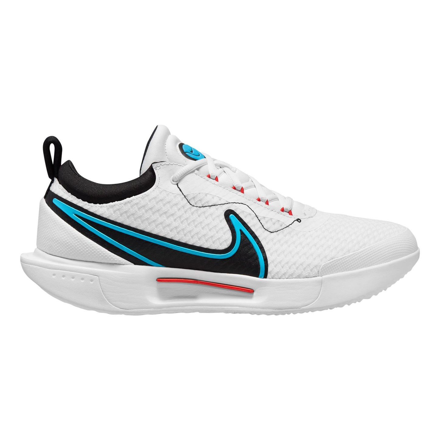 Nike Zoom Court Pro Allcourt schoen Heren - wit, turkoois