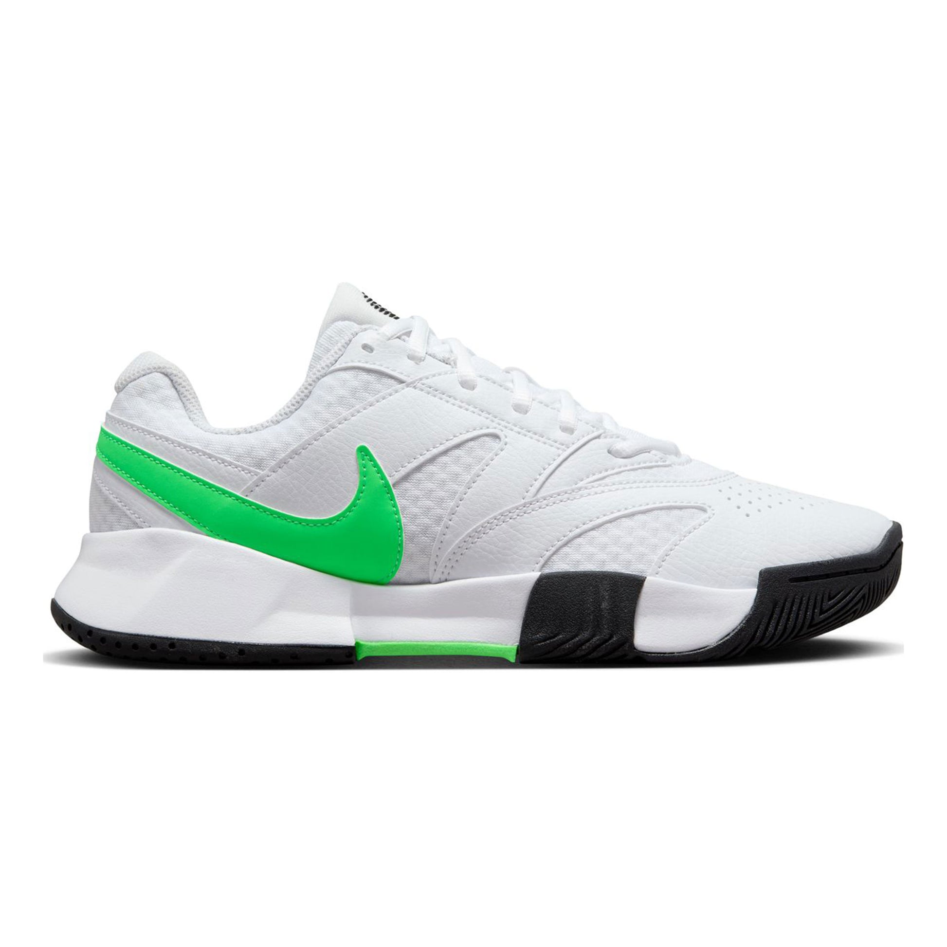 Nike Nike Court Lite 4 Allcourt schoen Dames-wit, neongroen