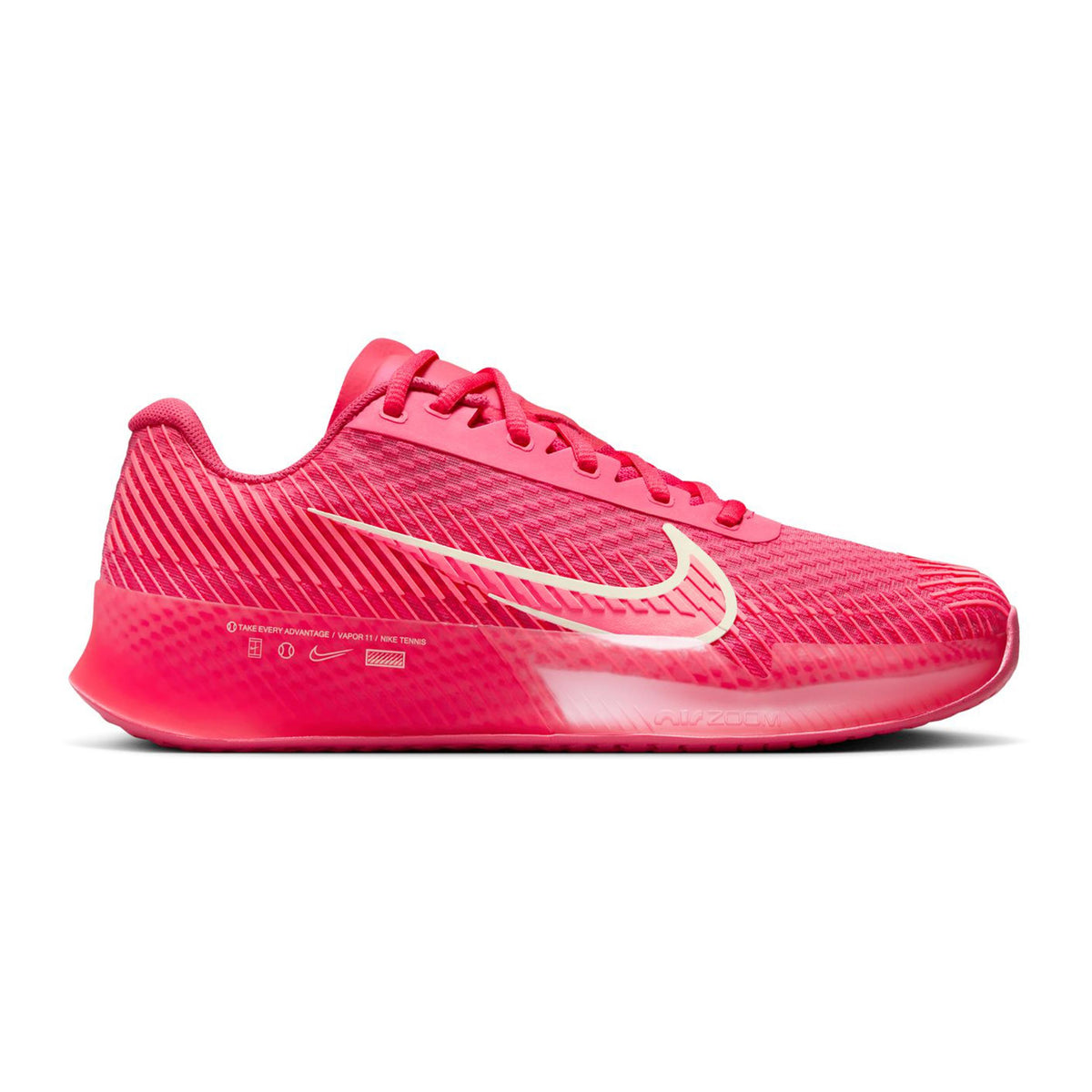 Nike Air Zoom Vapor 11 Chaussures toutes surfaces Femmes - pink, blanc