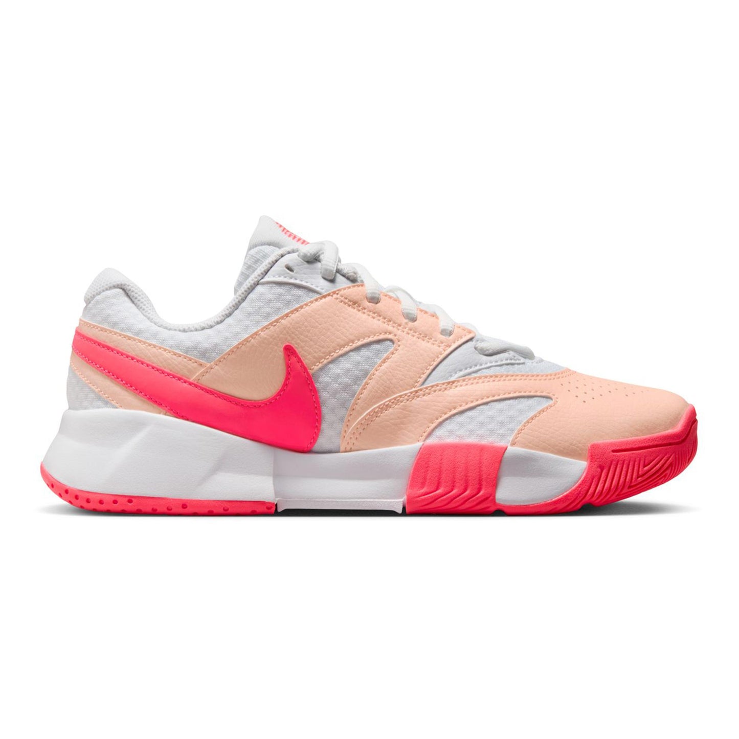 Nike Nike Court Lite 4 Chaussures toutes surfaces Femmes-blanc, abricot