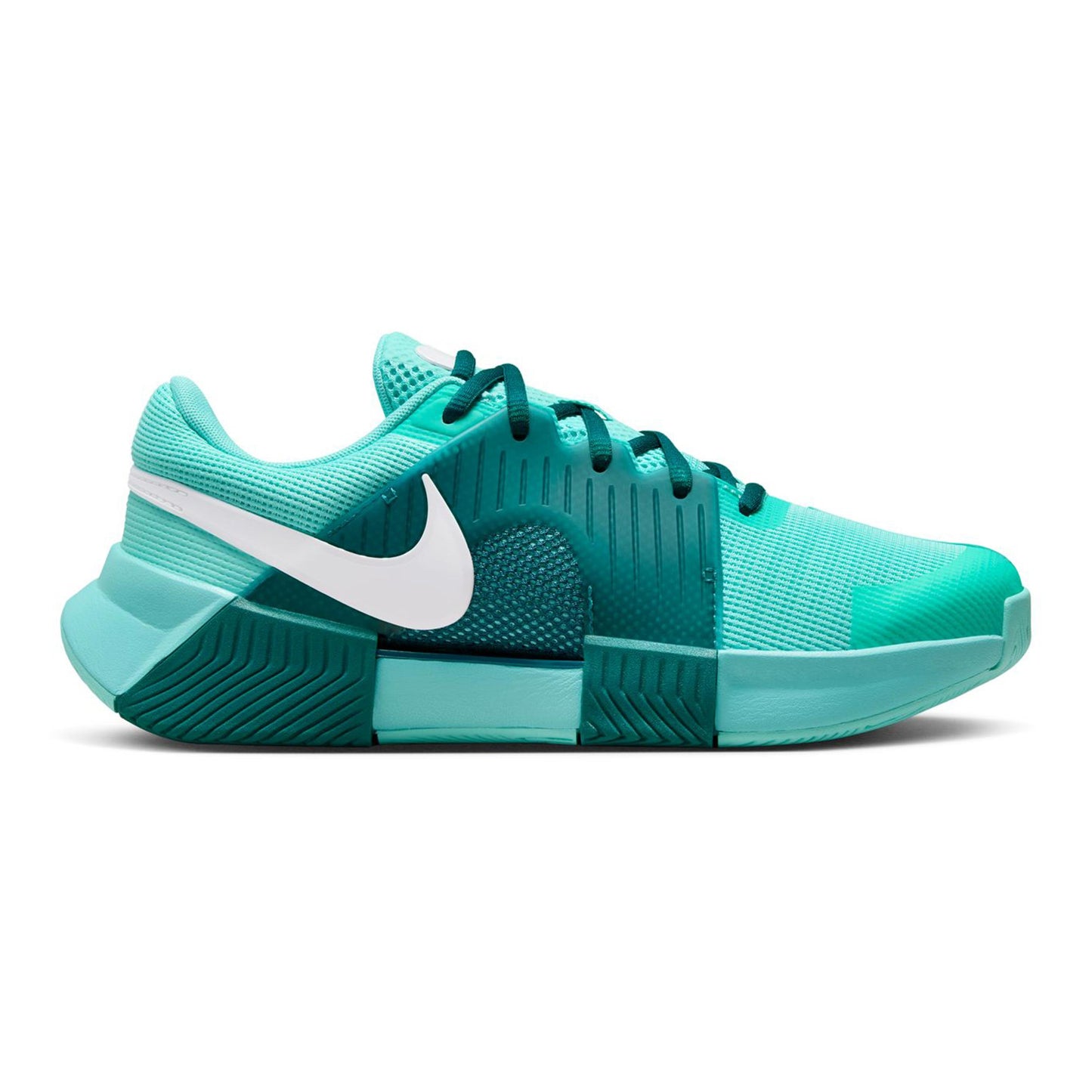 Nike GP Challenge 1 Osaka HC PRN Allcourt schoen Dames - mint, donkergroen