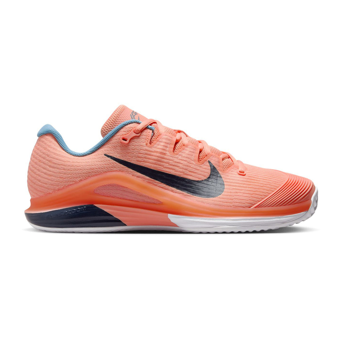 Nike Zoom Vapor 12 Chaussure terre battue Hommes-abricot, blanc