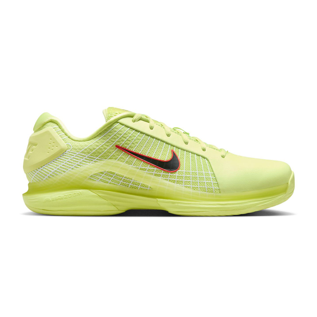 Nike Vapor 12 Hypersmash Allcourt Schoen Heren-Limoen