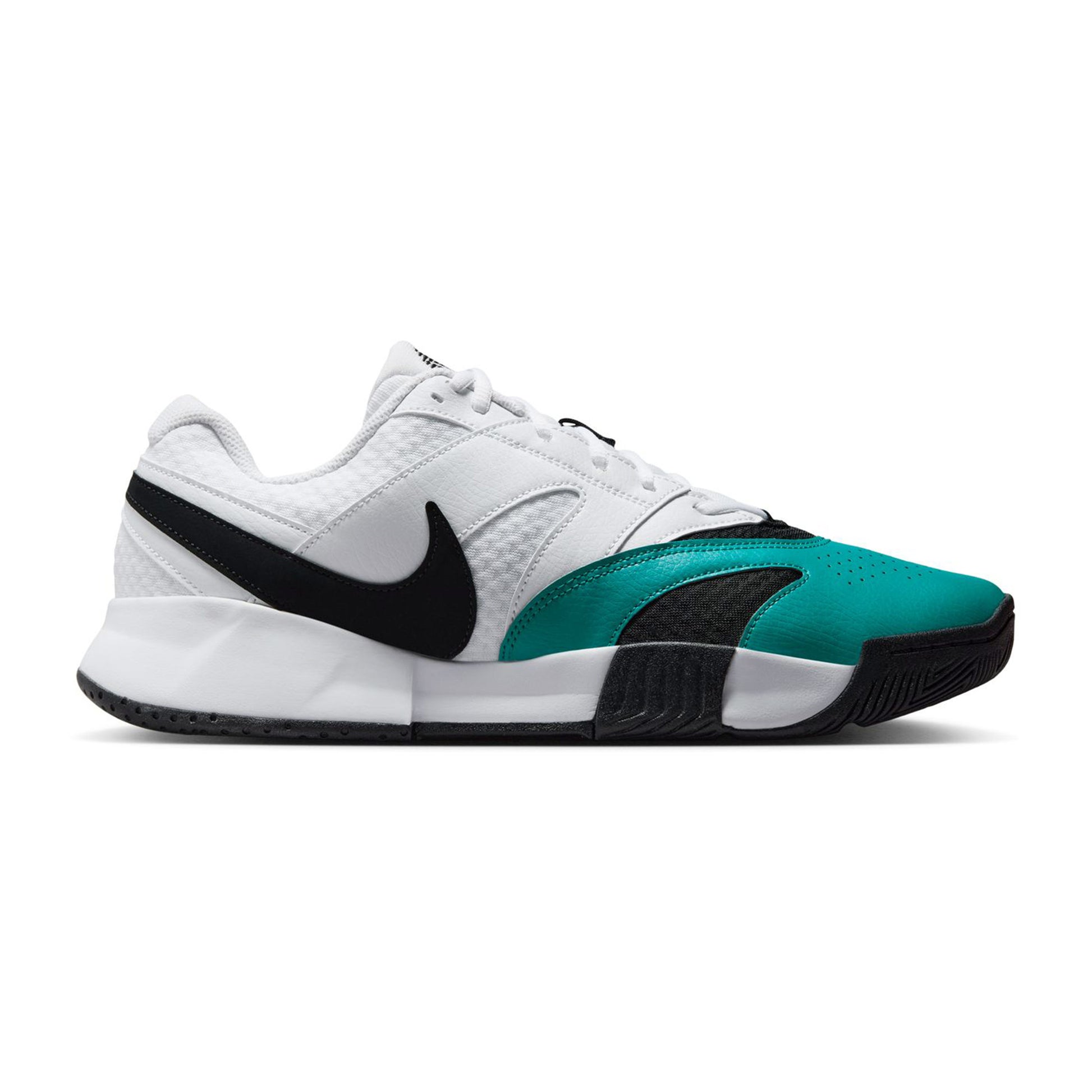 Nike Court Lite 4 Allcourt schoen Heren-wit, petrolblauw