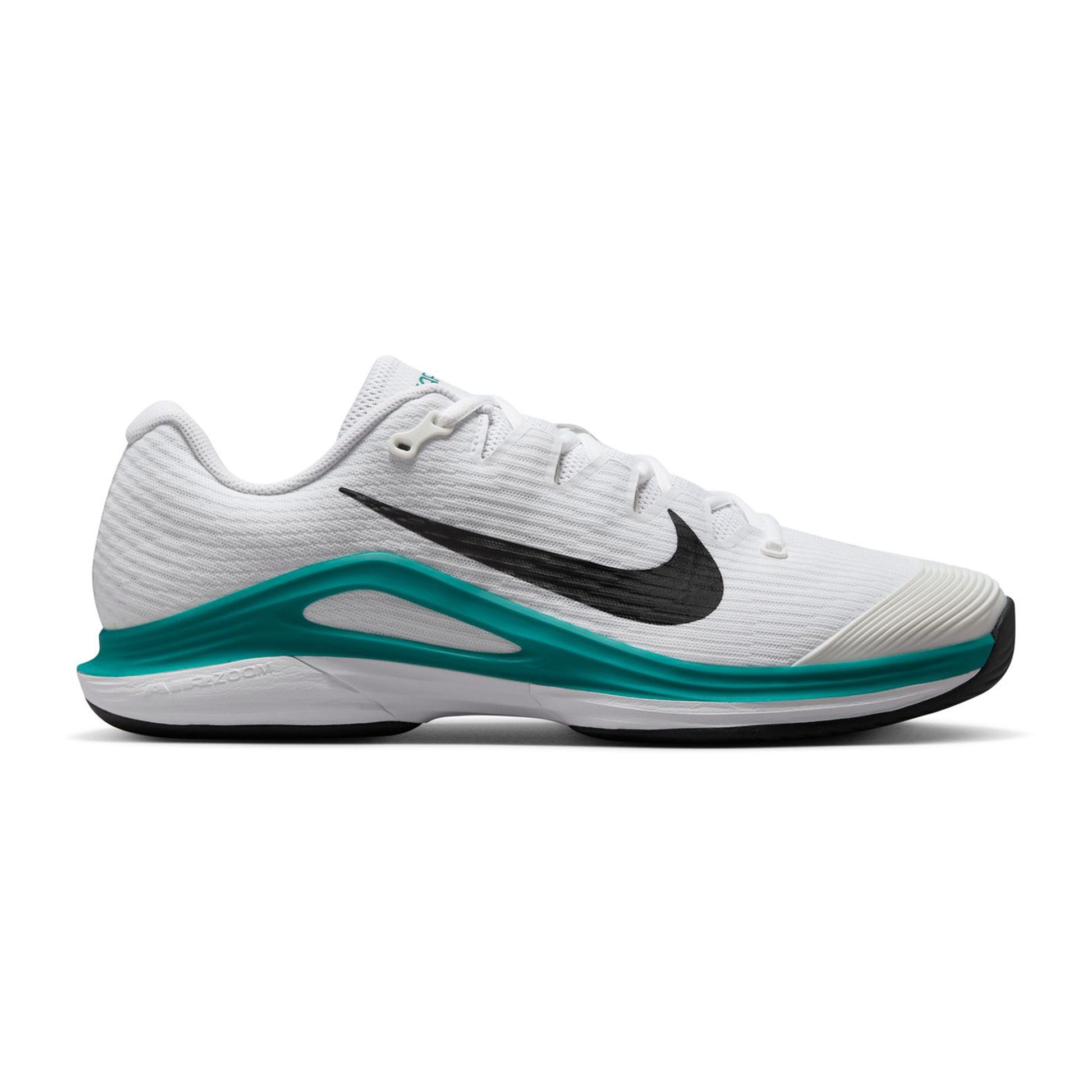 Nike Zoom Vapor 12 Allcourt schoen Heren-wit, petrolblauw