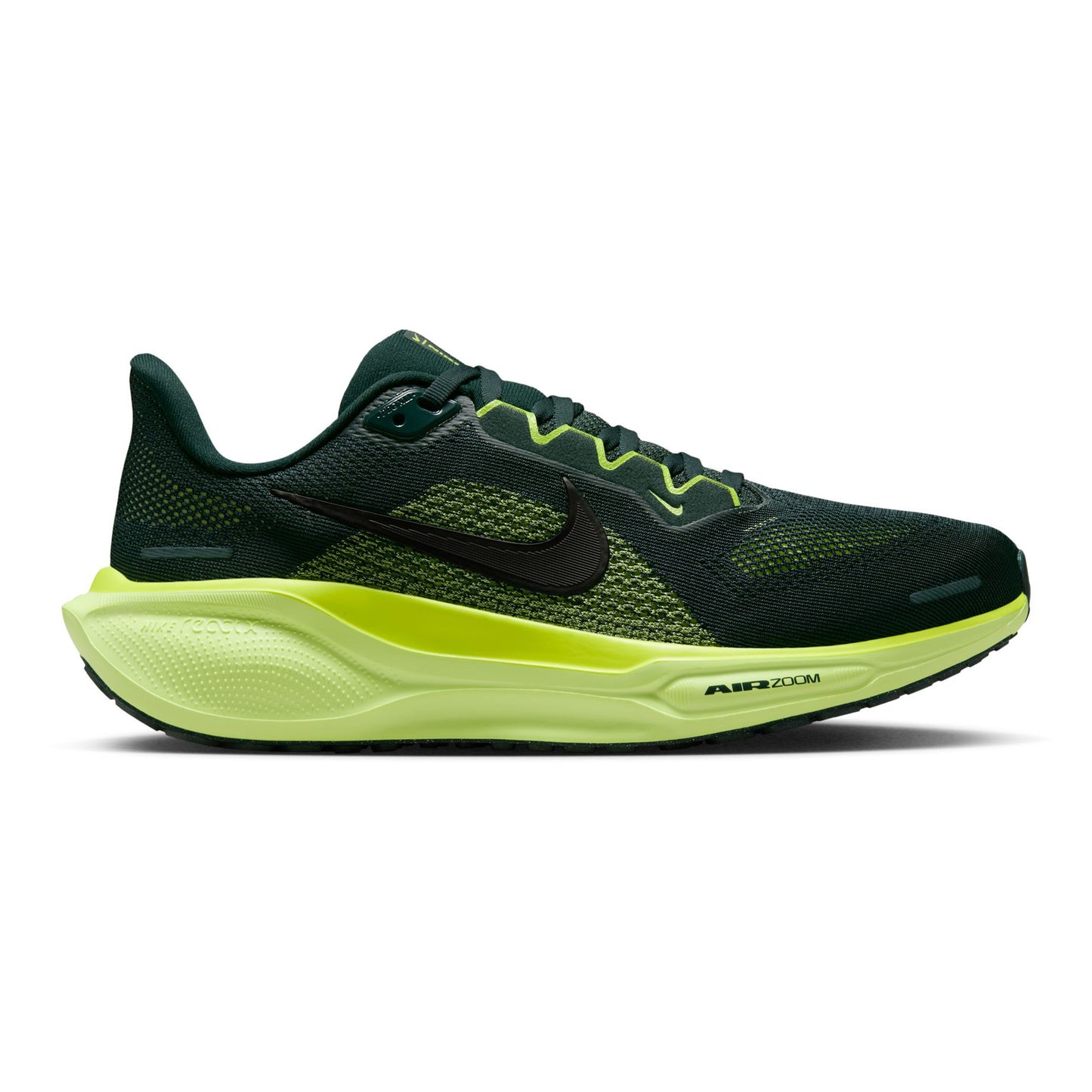 Nike Pegasus 41 Chaussure de running sans stabilisateurs Femmes-vert, noir