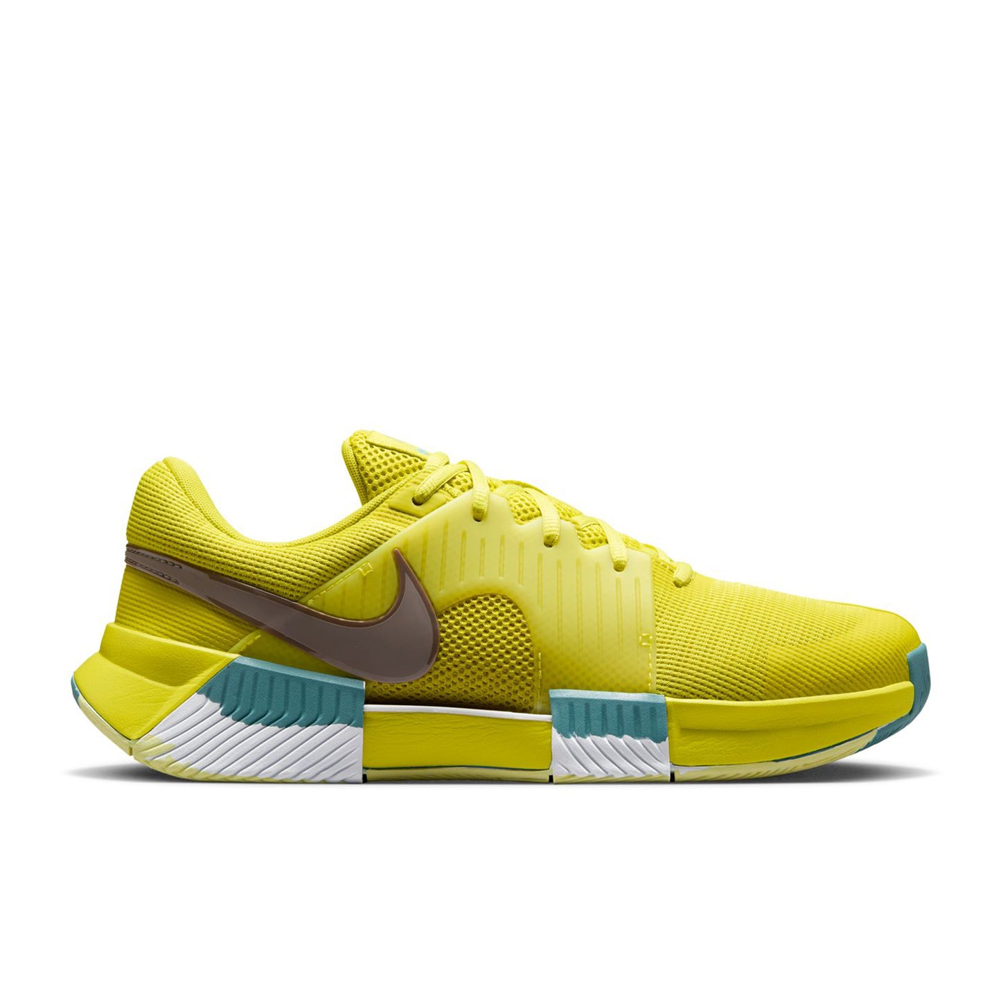 Nike GP Challenge 1 PRM Chaussures toutes surfaces Hommes - jaune, bleu petrol