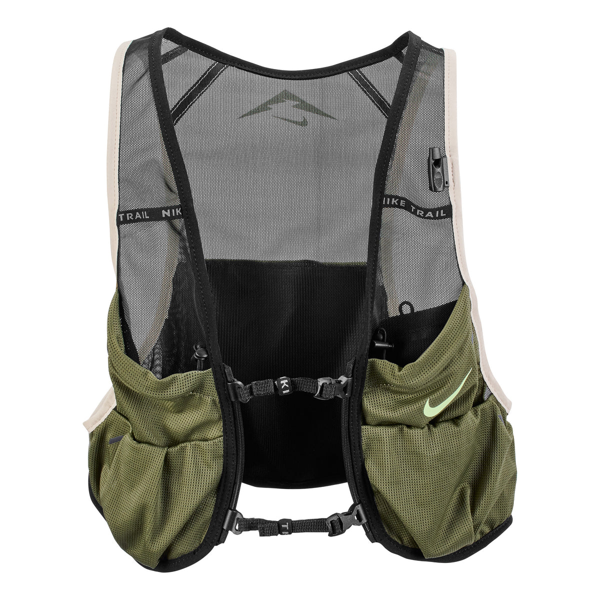 Nike Trail Vest 2.0 Sac À Dos-Noir,Vert Olive