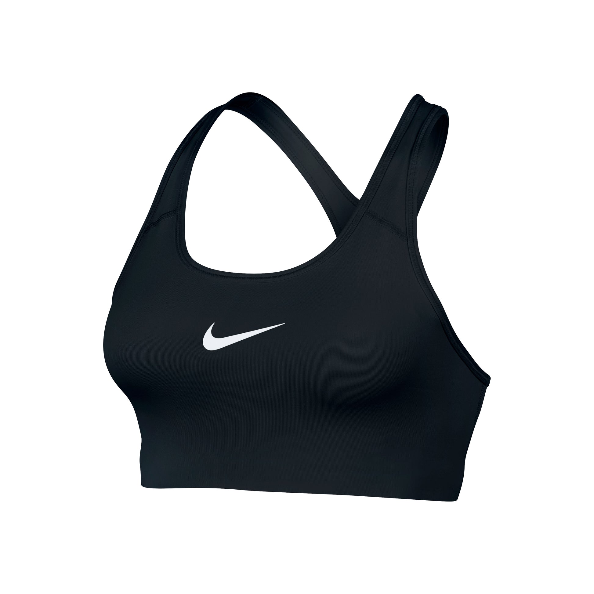Nike Swoosh Soutien-gorge sport Femmes - noir, blanc