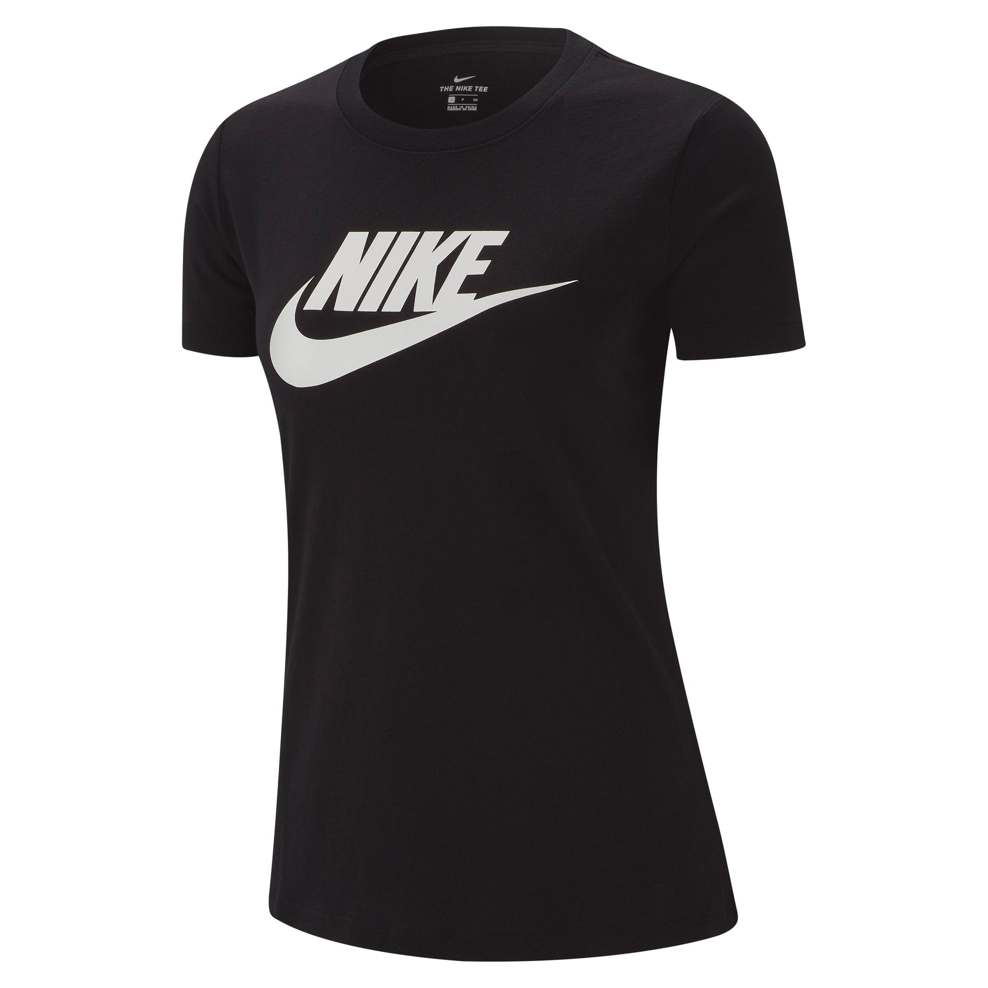 Nike Essential T-shirt Dames - zwart, wit
