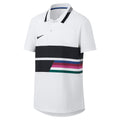 Court Classic Polo Garçons - blanc, noir