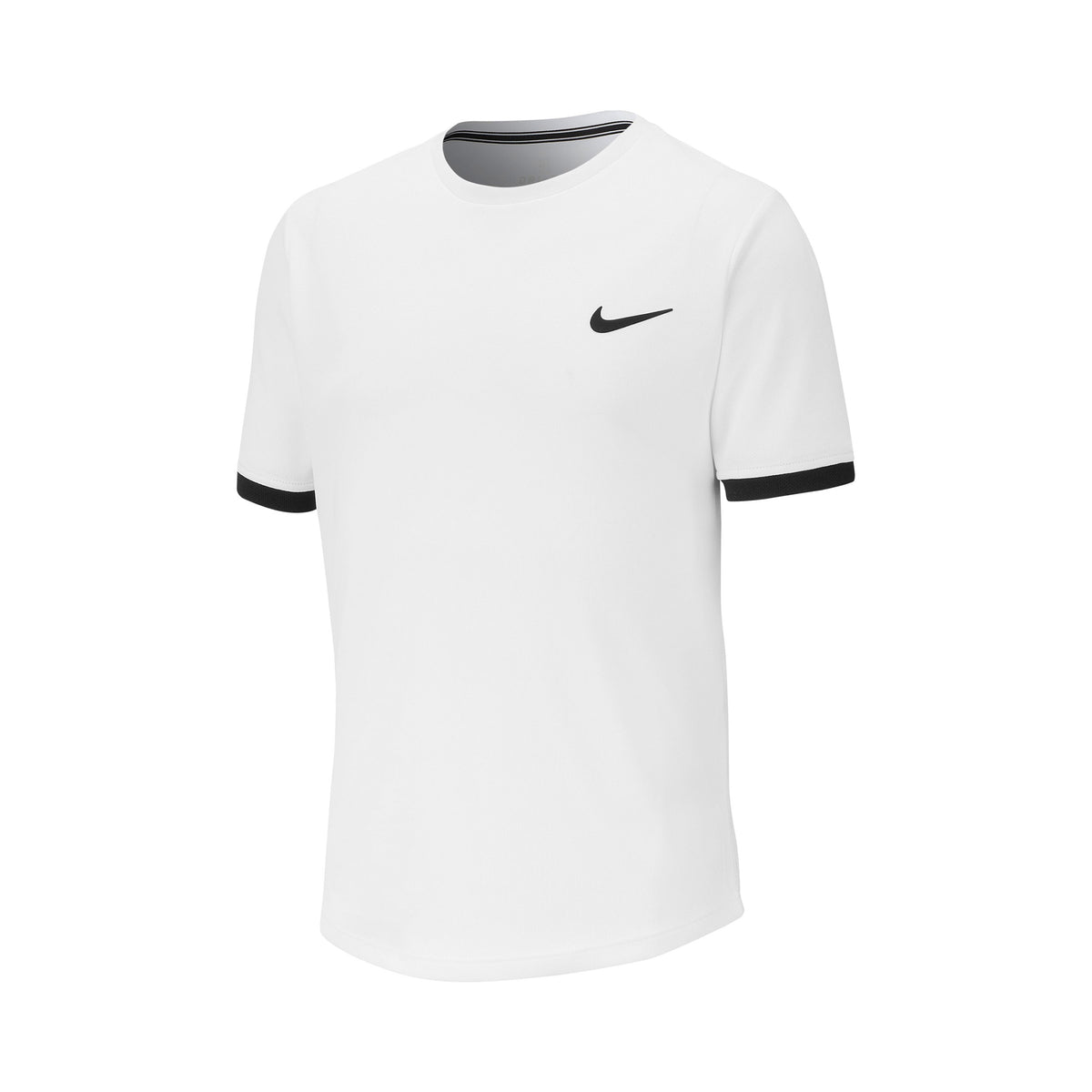 Nike Court Dry T-shirt Garçons - blanc, noir