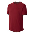 Court Dry T-shirt Jongens - rood, zwart