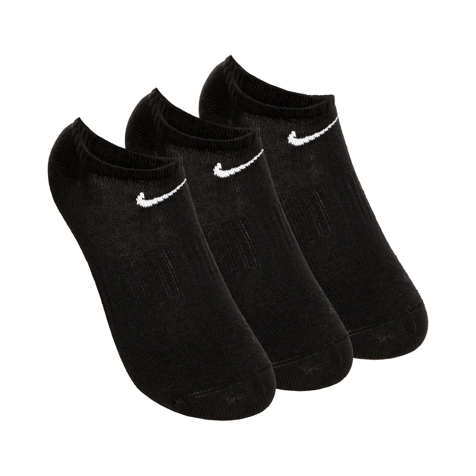 Nike Everyday Lightweight Chaussettes de tennis Pack de 3 Unisex - noir, blanc