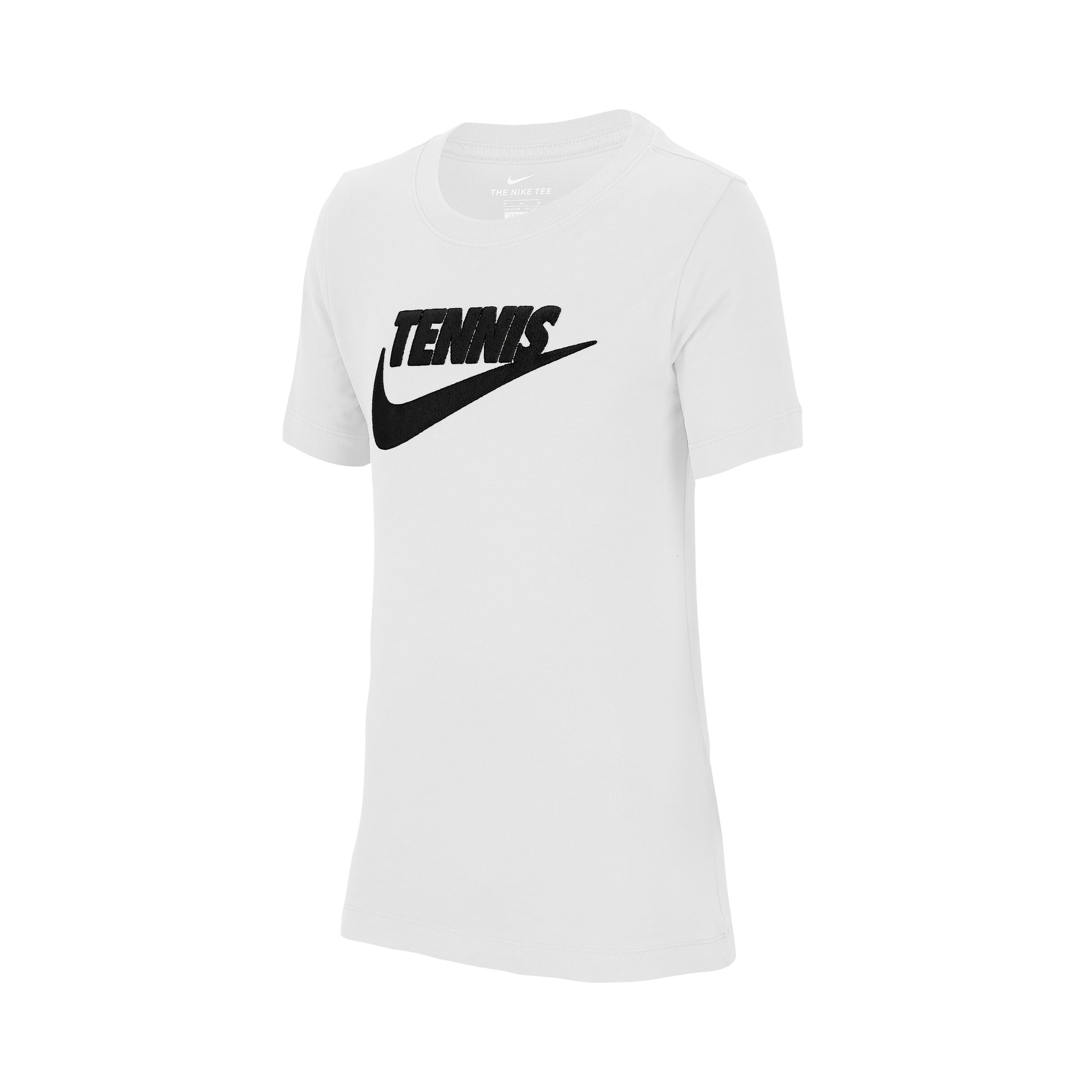 Nike Court Dri-Fit Graphic T-shirt Garçons - blanc, noir