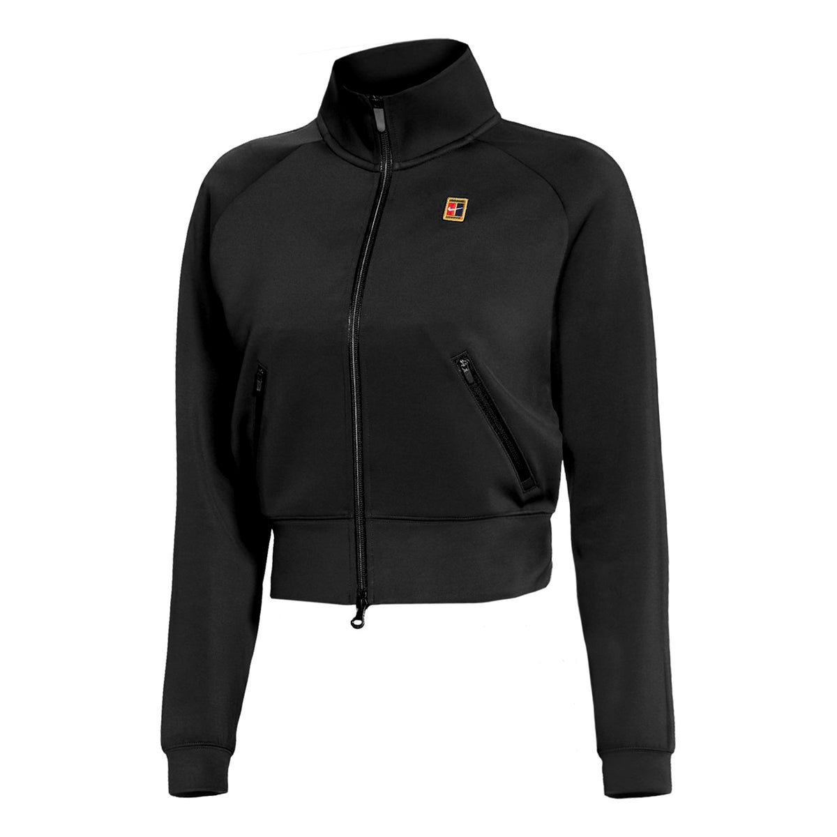 Nike Court Dri-Fit Heritage Trainingsjack Dames - zwart,