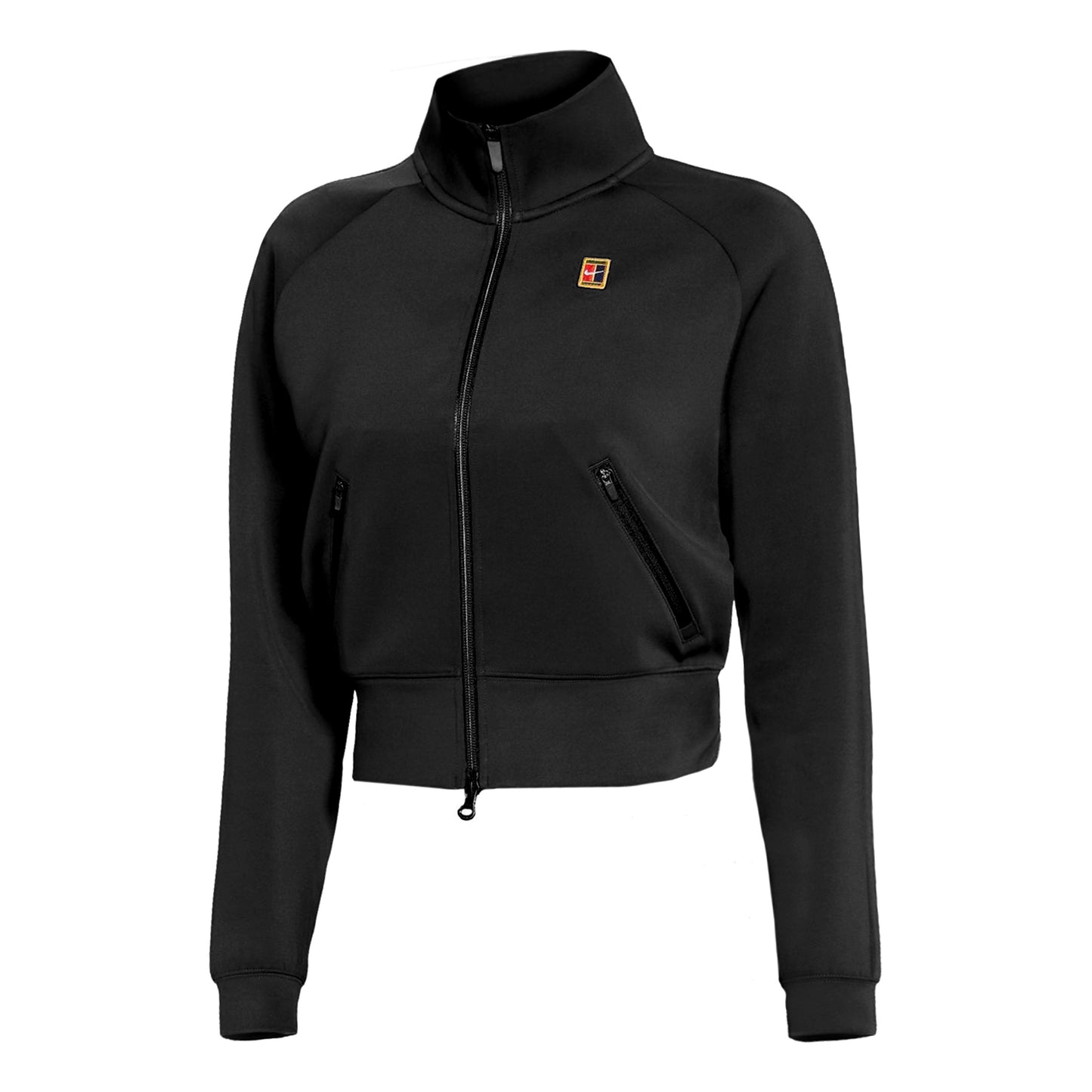 Nike Court Dri-Fit Heritage Trainingsjack Dames - zwart,