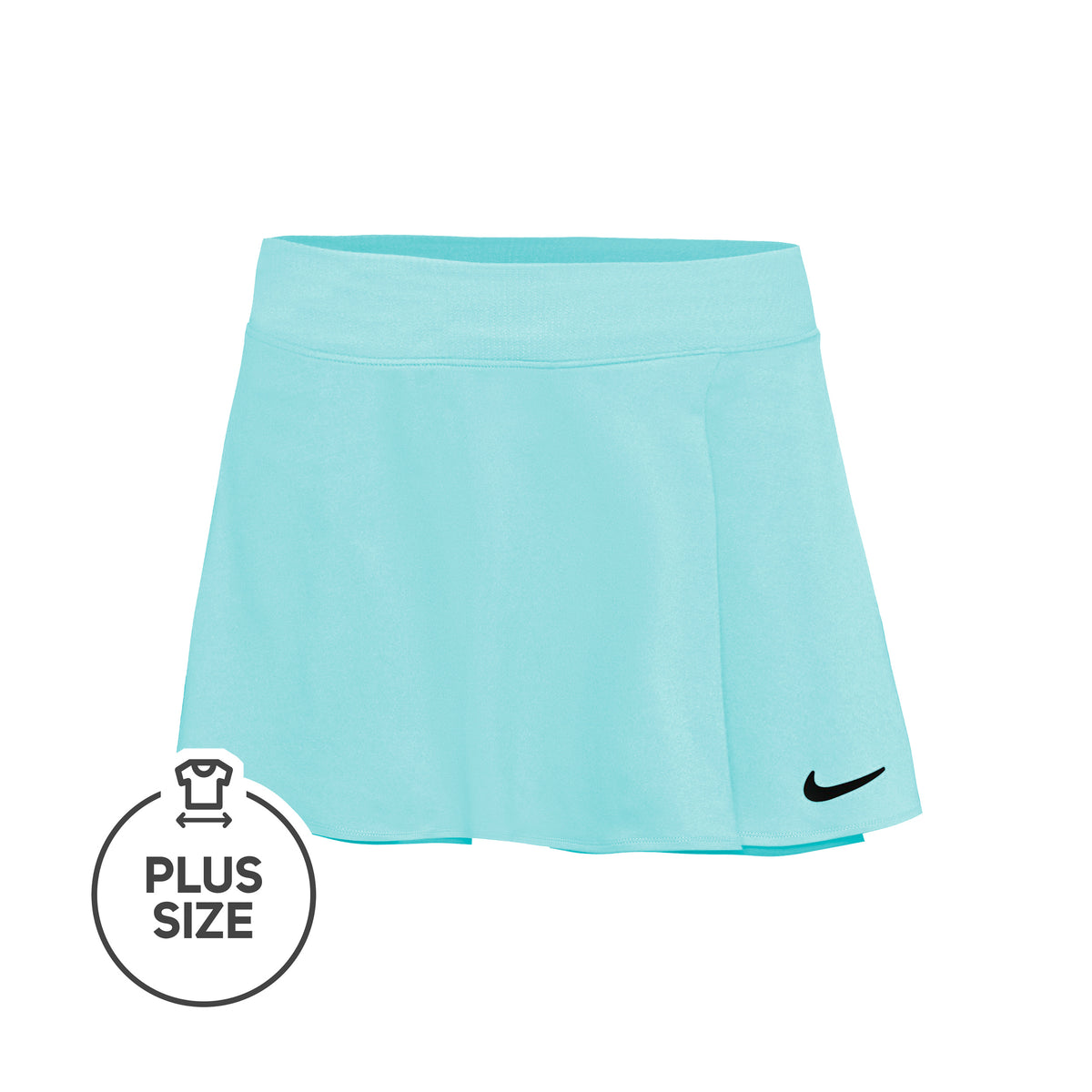 Nike Court Flouncy Plus Size Rok Dames - lichtblauw,