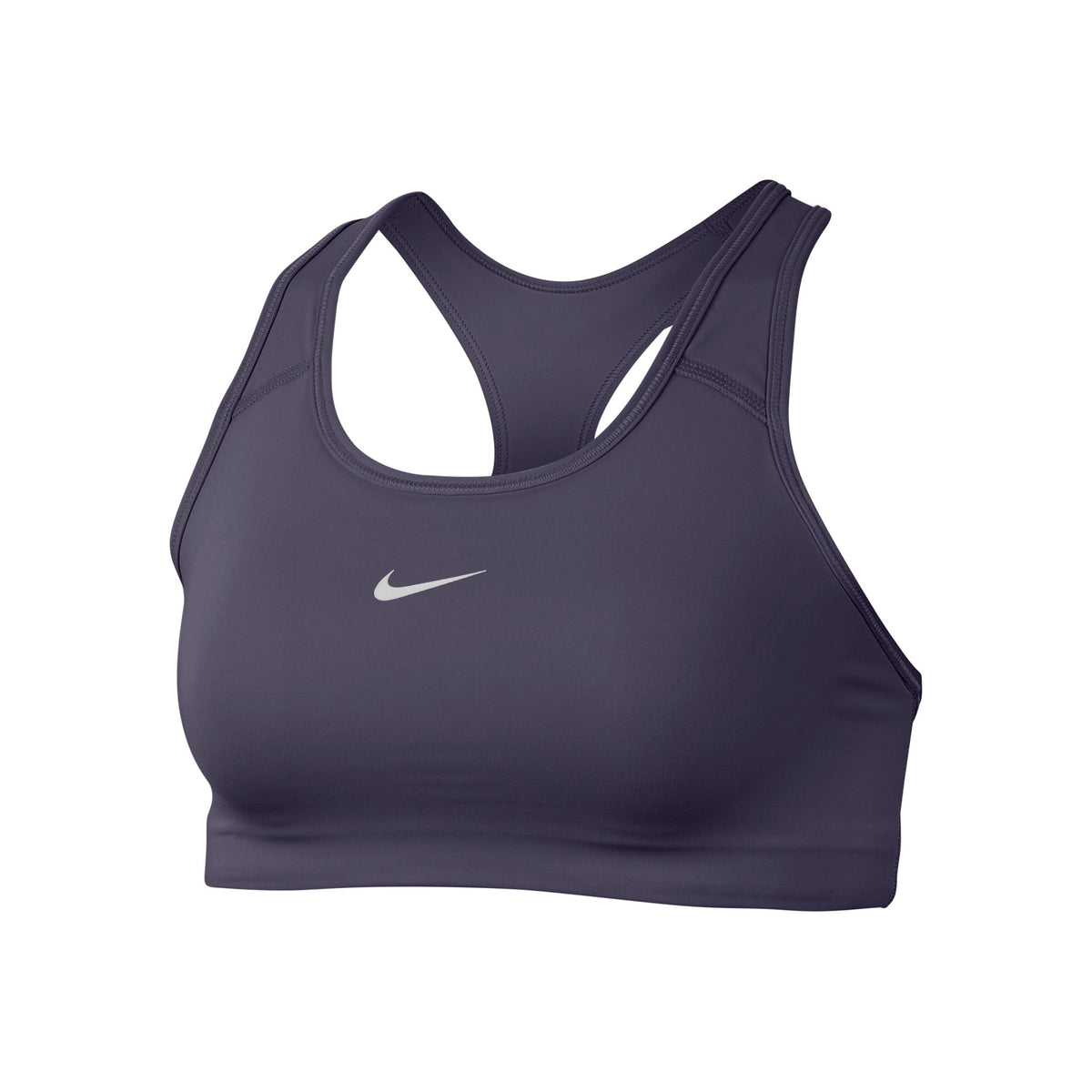 Nike Dri-Fit Swoosh Soutien-gorge sport Femmes - violet, blanc